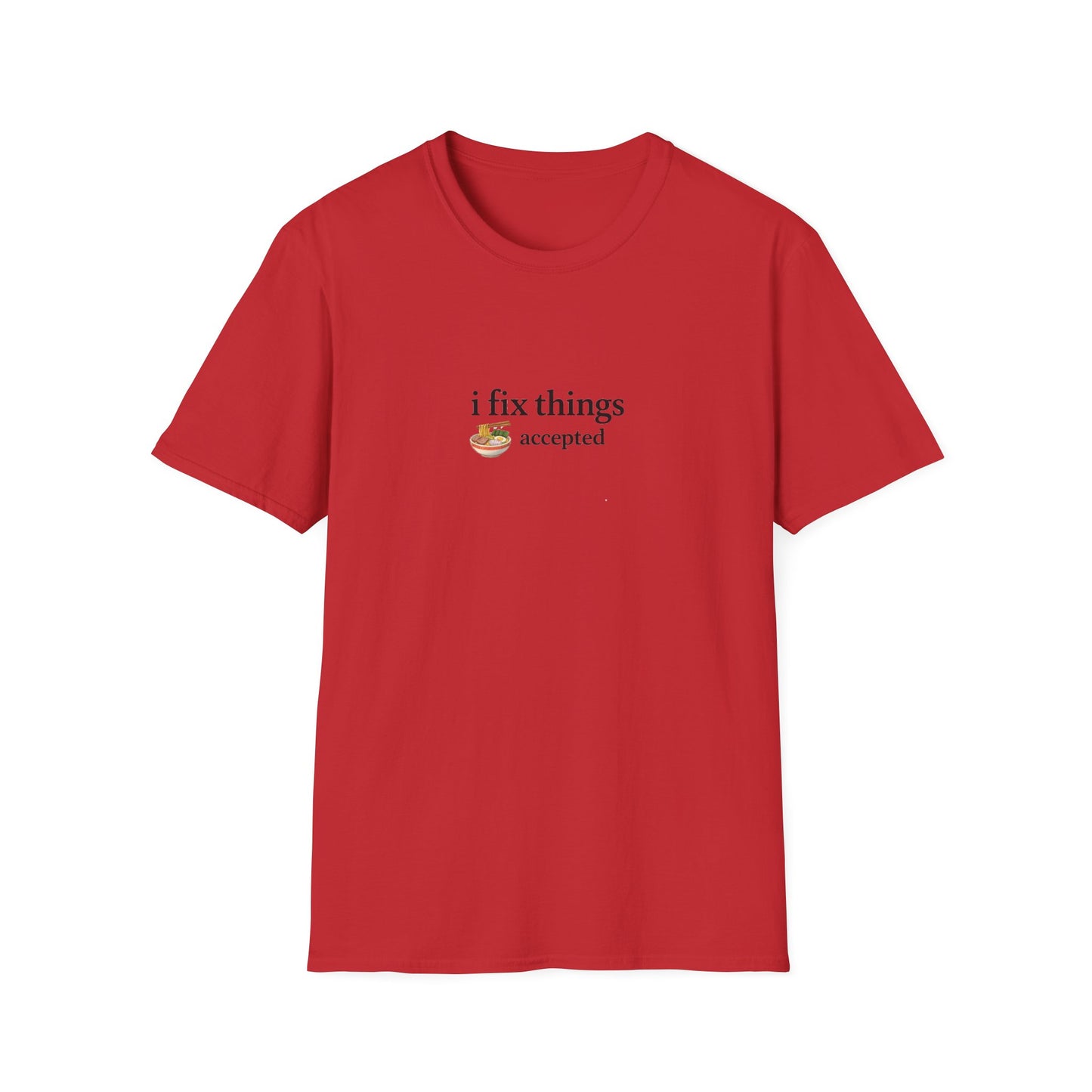 "Noodles Excepted." T-Shirt