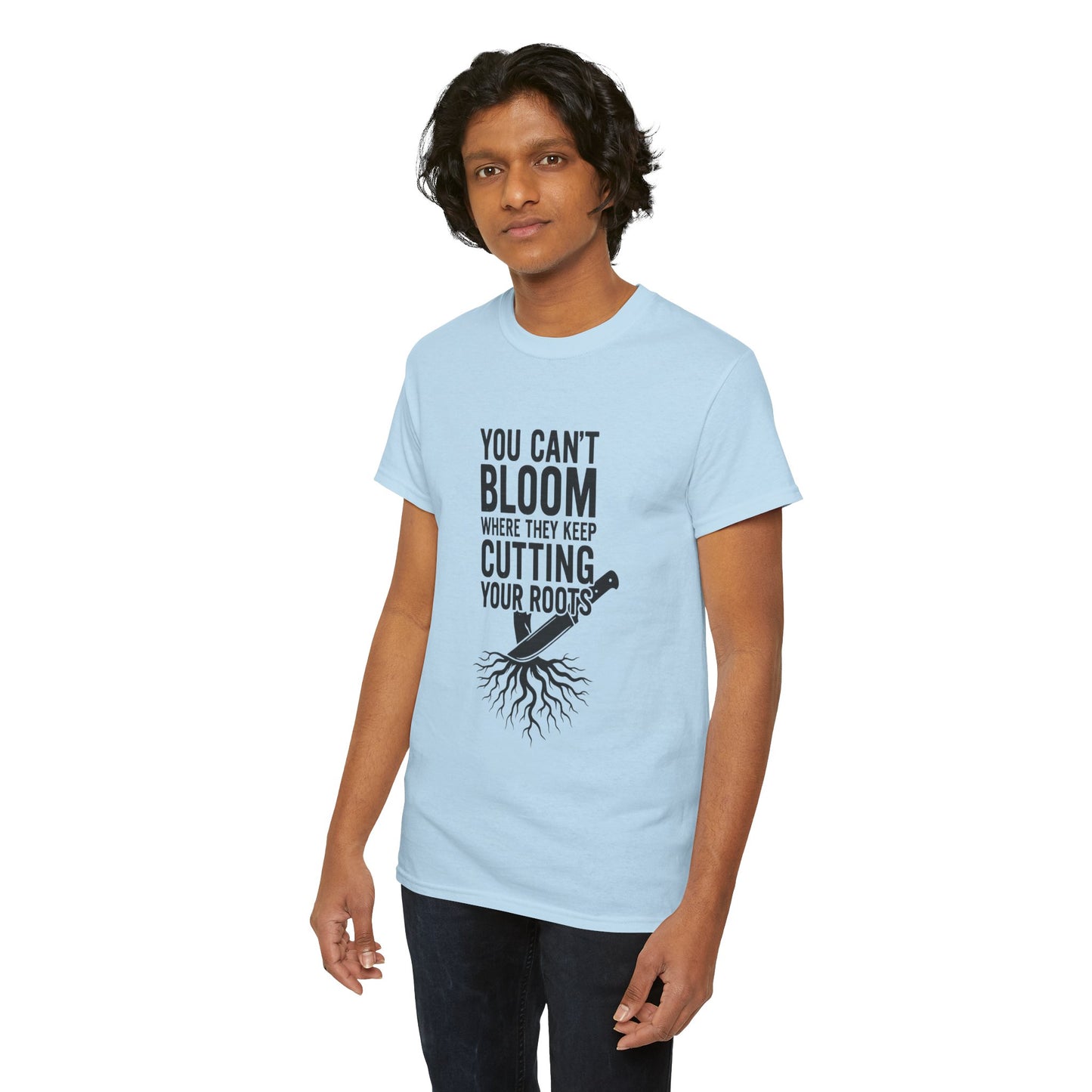 "Cutting Roots" Unisex Heavy Cotton Tee