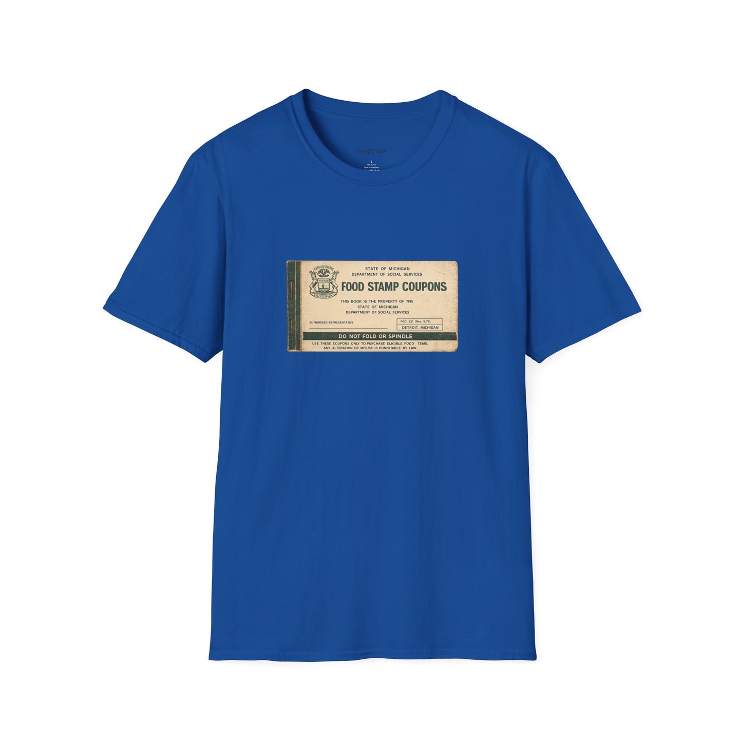 "FOOD STAMP BOOK" T-Shirt