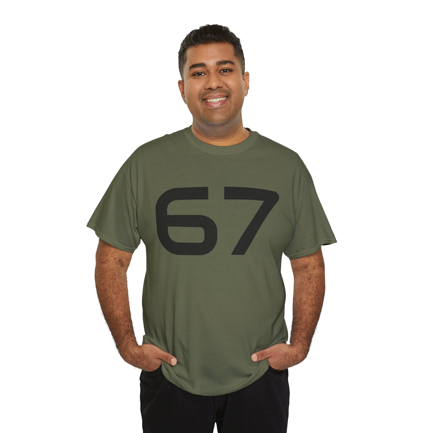 "6 7" Unisex Heavy Cotton Tee