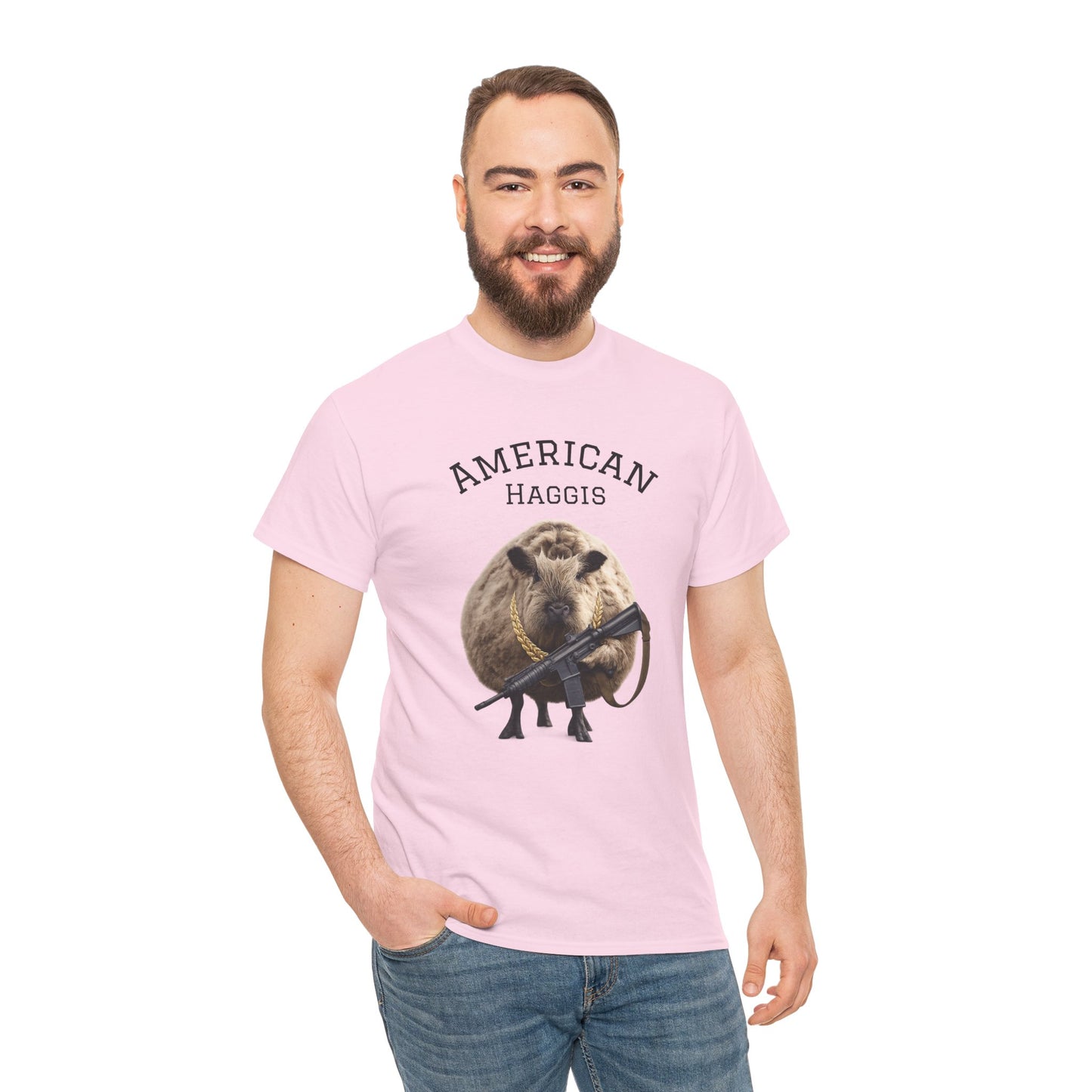 "American Haggis" Heavy Cotton Tee