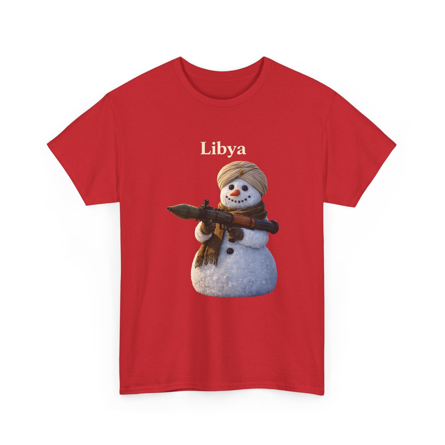 “From America to Libya” Cotton Tee
