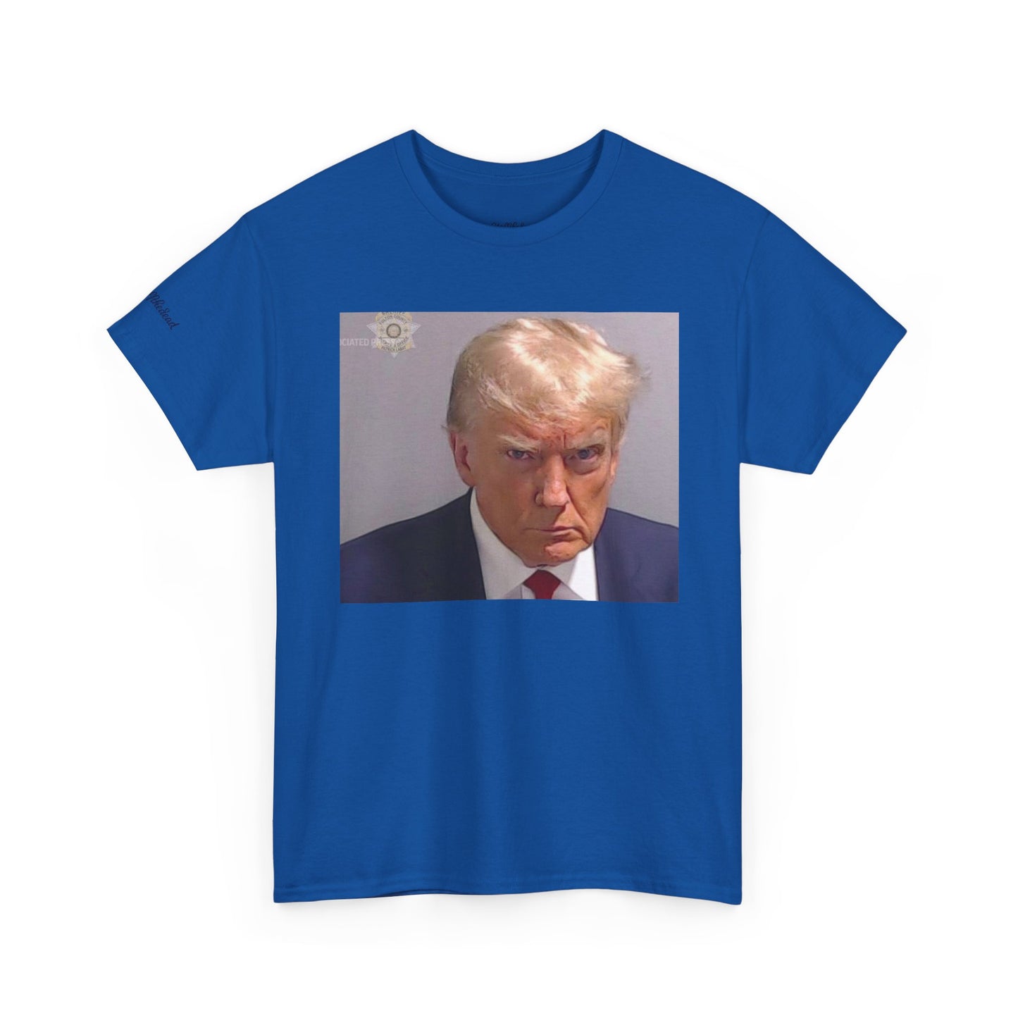 "Mug Shots Trump" Unisex Heavy Cotton Tee