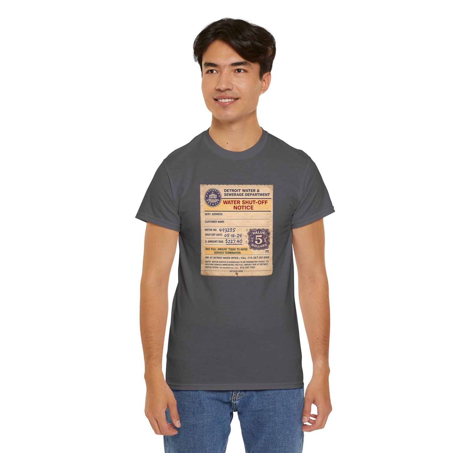 "WATER SHUT-OFF NOTICE" Tee