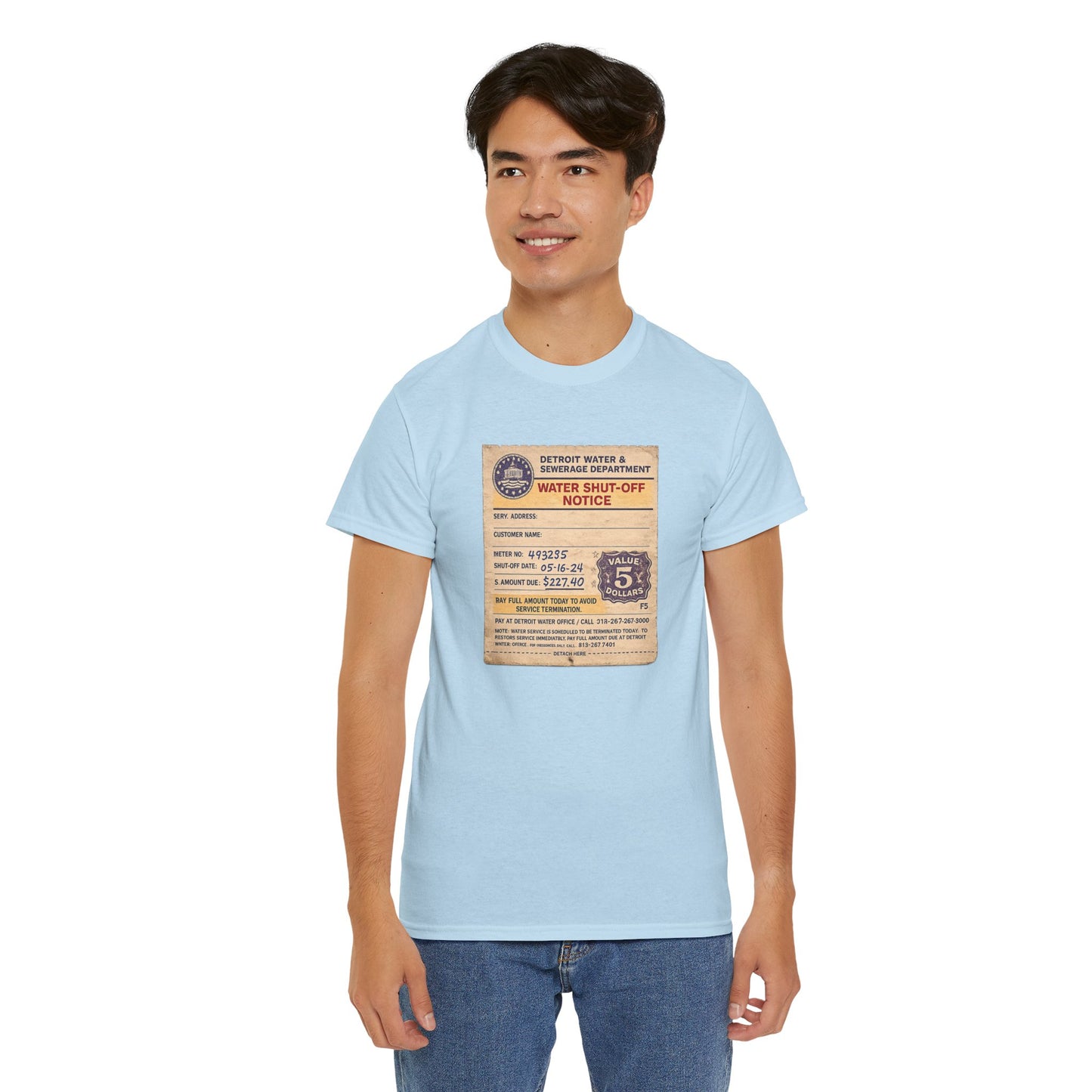 "WATER SHUT-OFF NOTICE" Tee