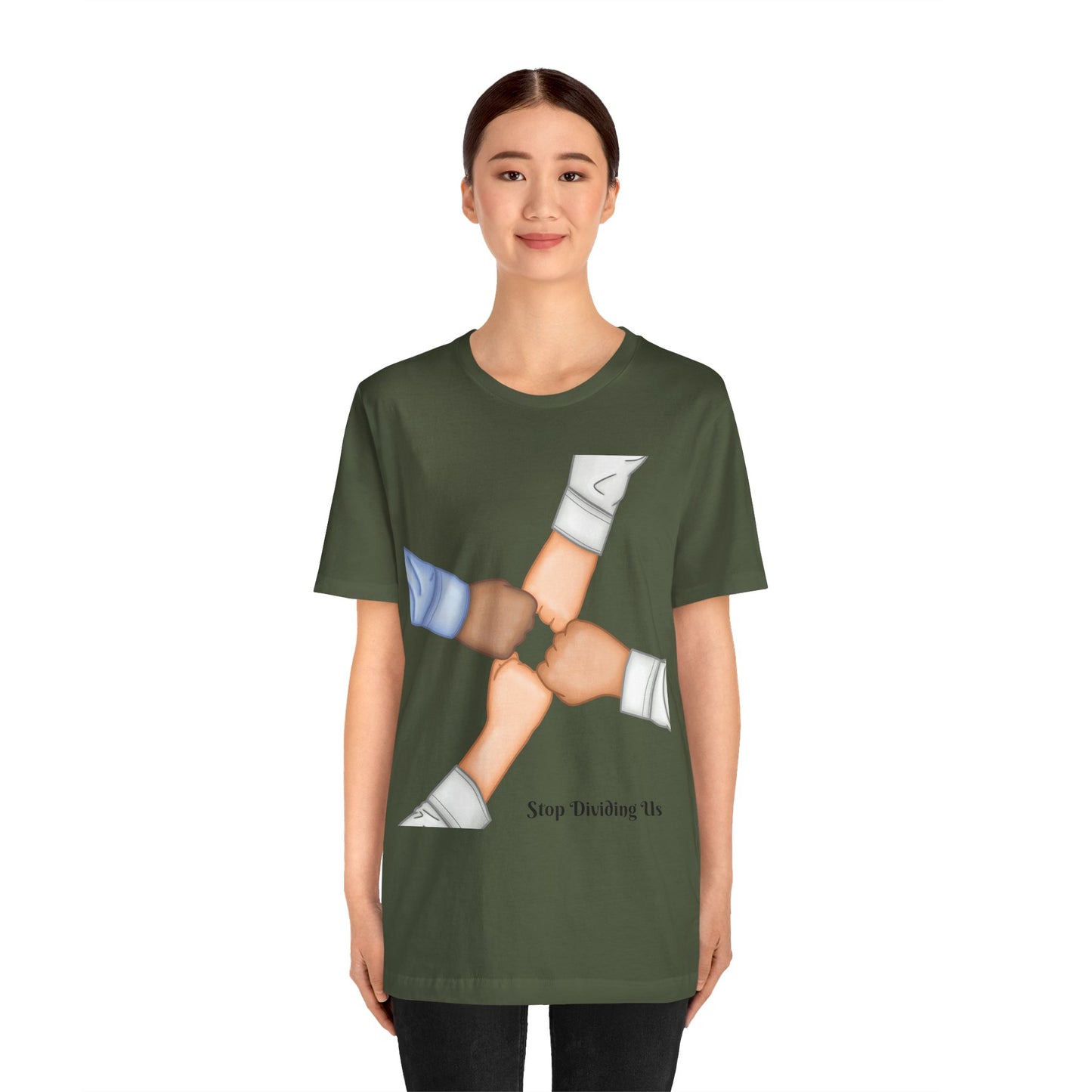 "United We Stand" Unisex Jersey Short Sleeve Tee