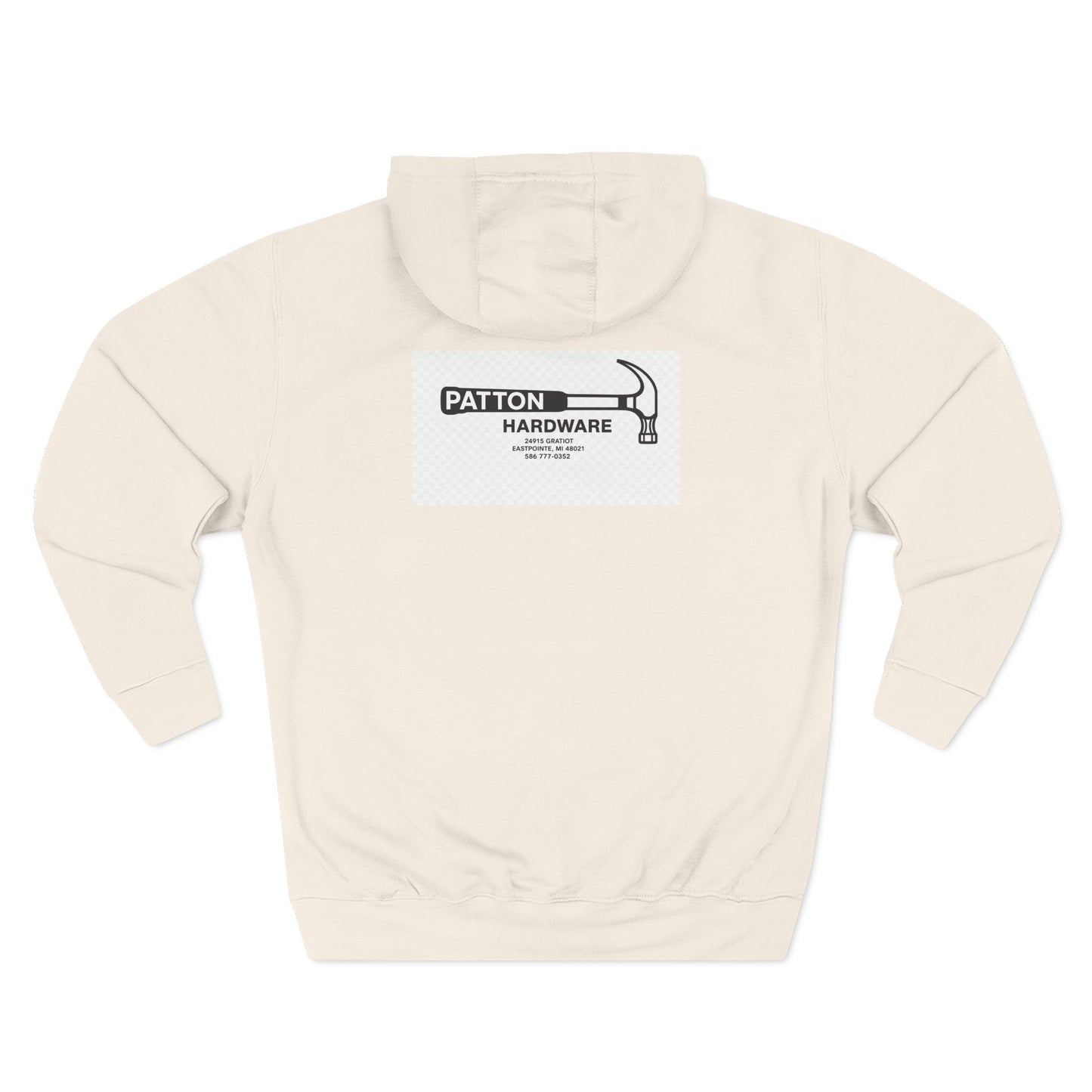 “Patton Hardware” Fleece Hoodie