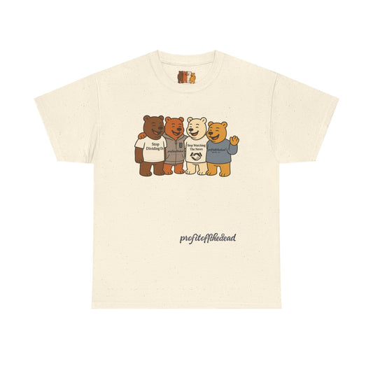 "Bear Harmony" Heavy Cotton Tee
