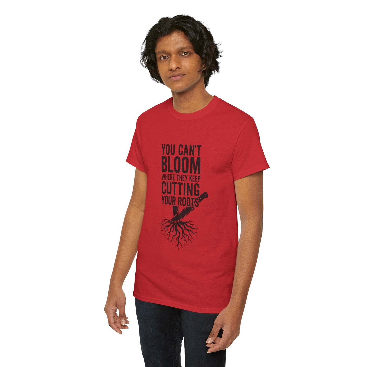 "Cutting Roots" Unisex Heavy Cotton Tee