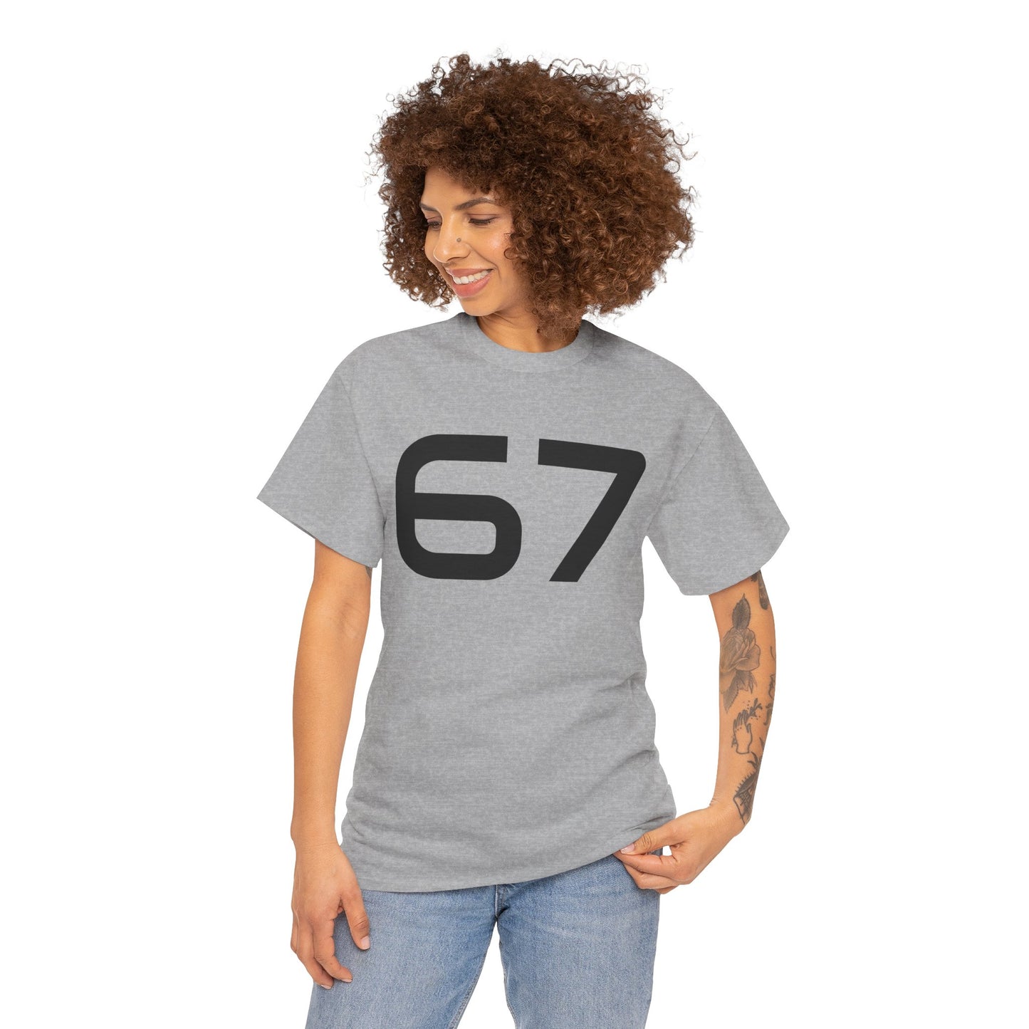 "6 7" Unisex Heavy Cotton Tee