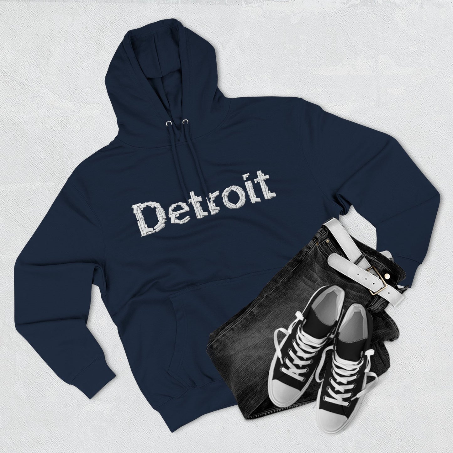 “Detroit” Fleece Hoodie