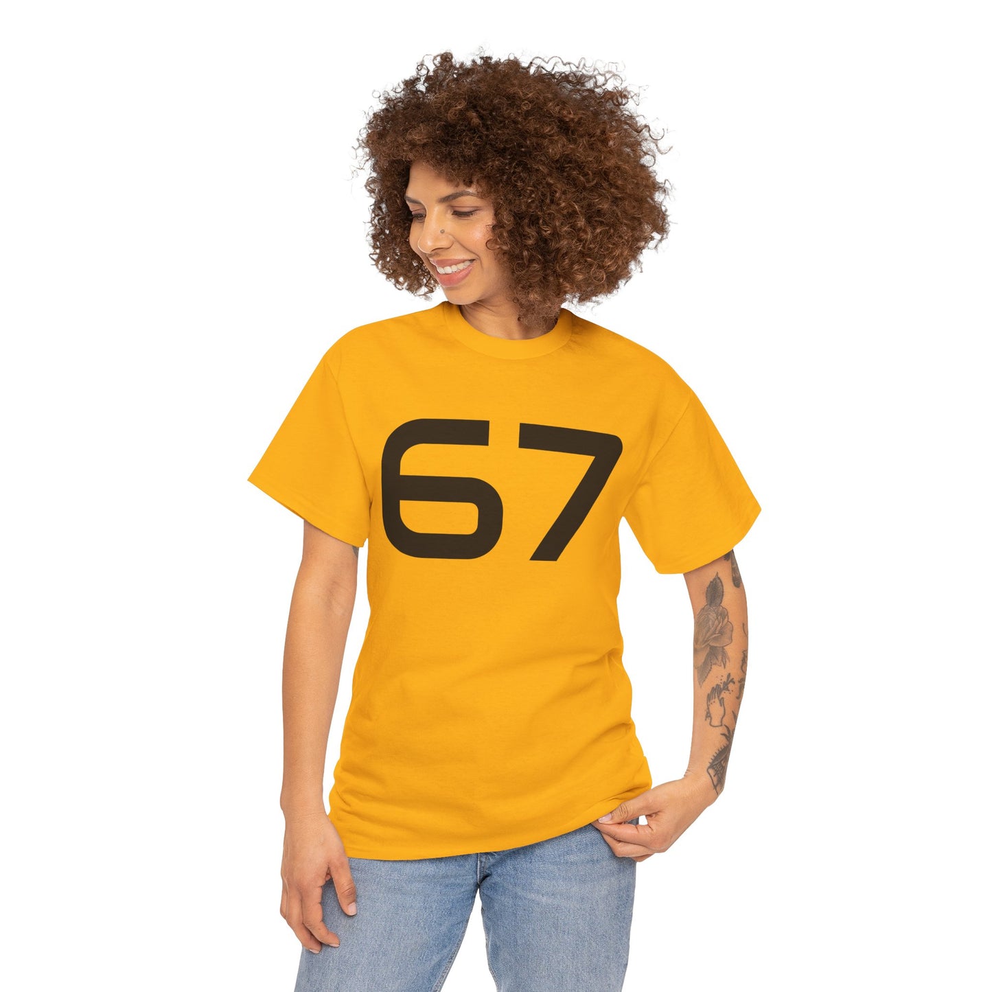 "6 7" Unisex Heavy Cotton Tee