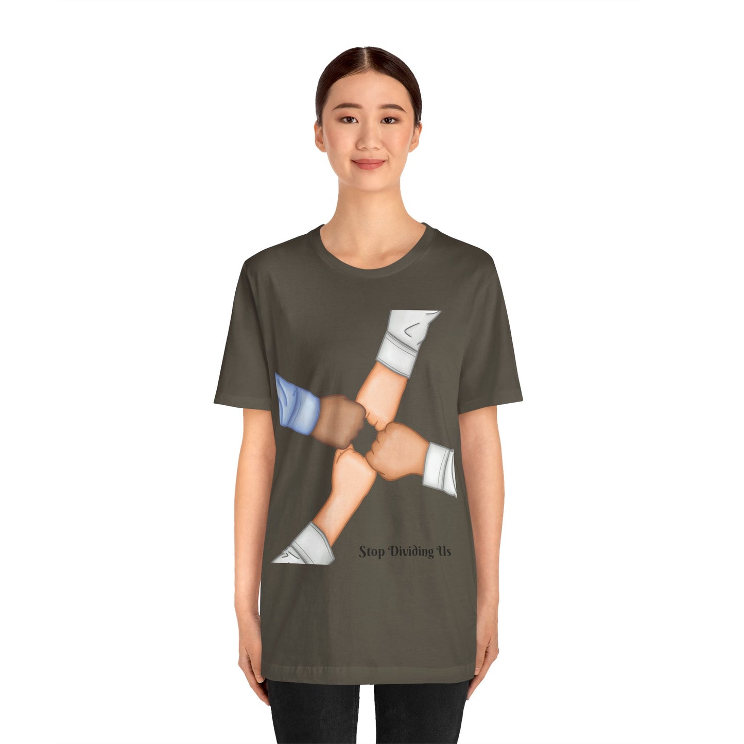 "United We Stand" Unisex Jersey Short Sleeve Tee