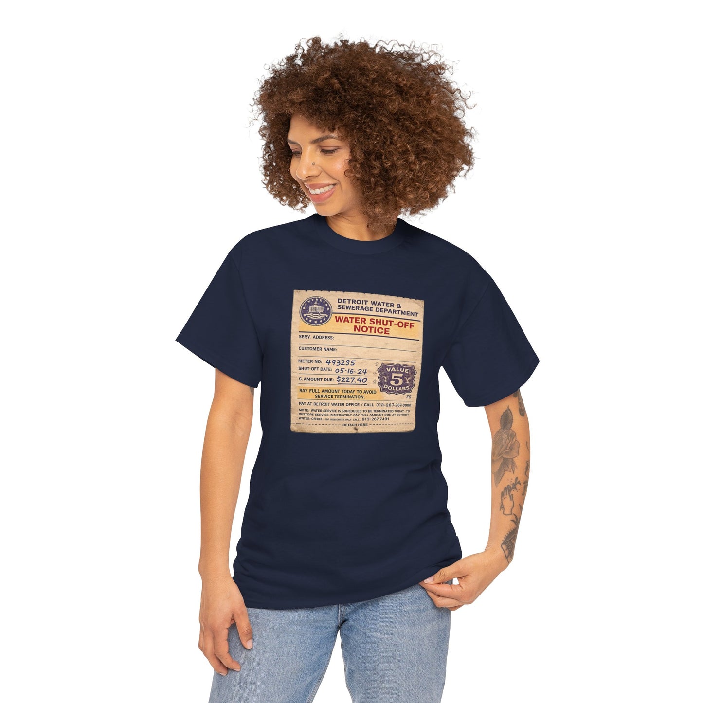"WATER SHUT-OFF NOTICE" Tee