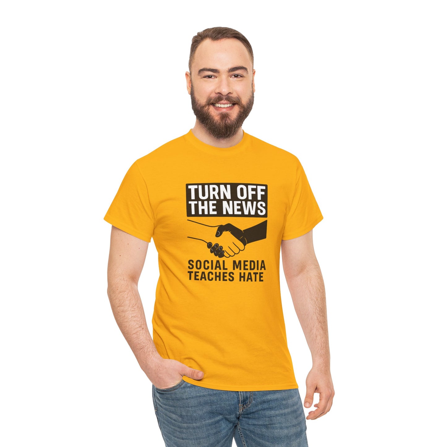 "No News" Unisex Heavy Cotton Tee