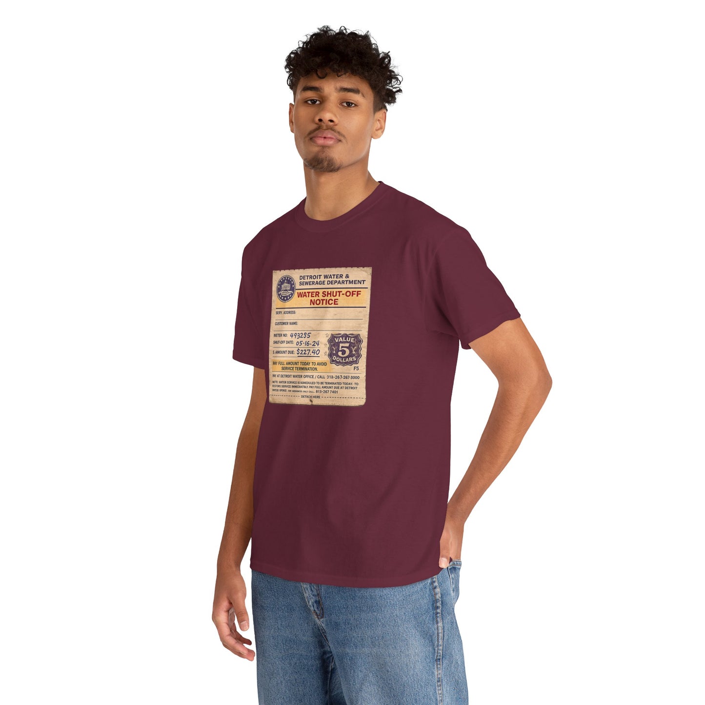 "WATER SHUT-OFF NOTICE" Tee