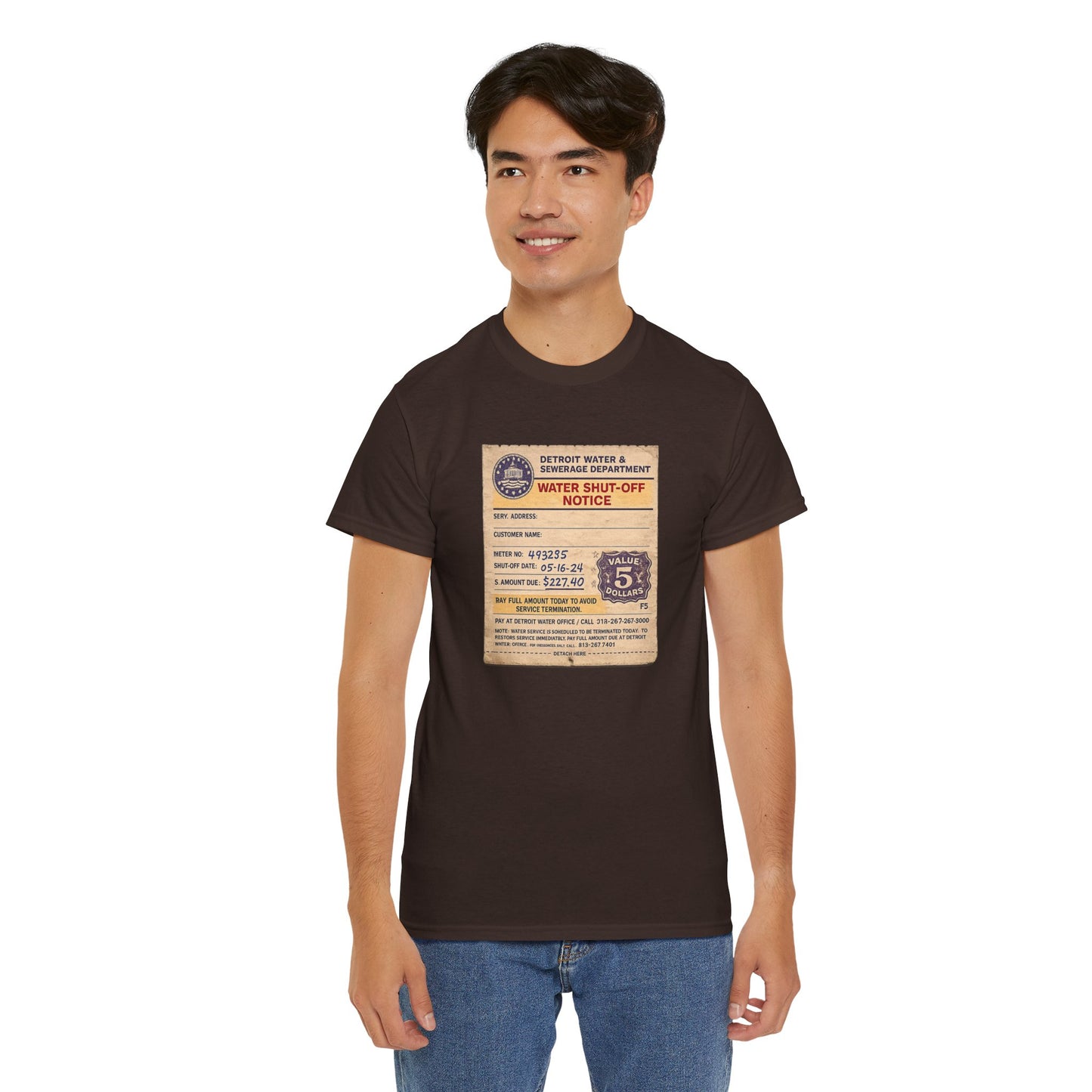 "WATER SHUT-OFF NOTICE" Tee