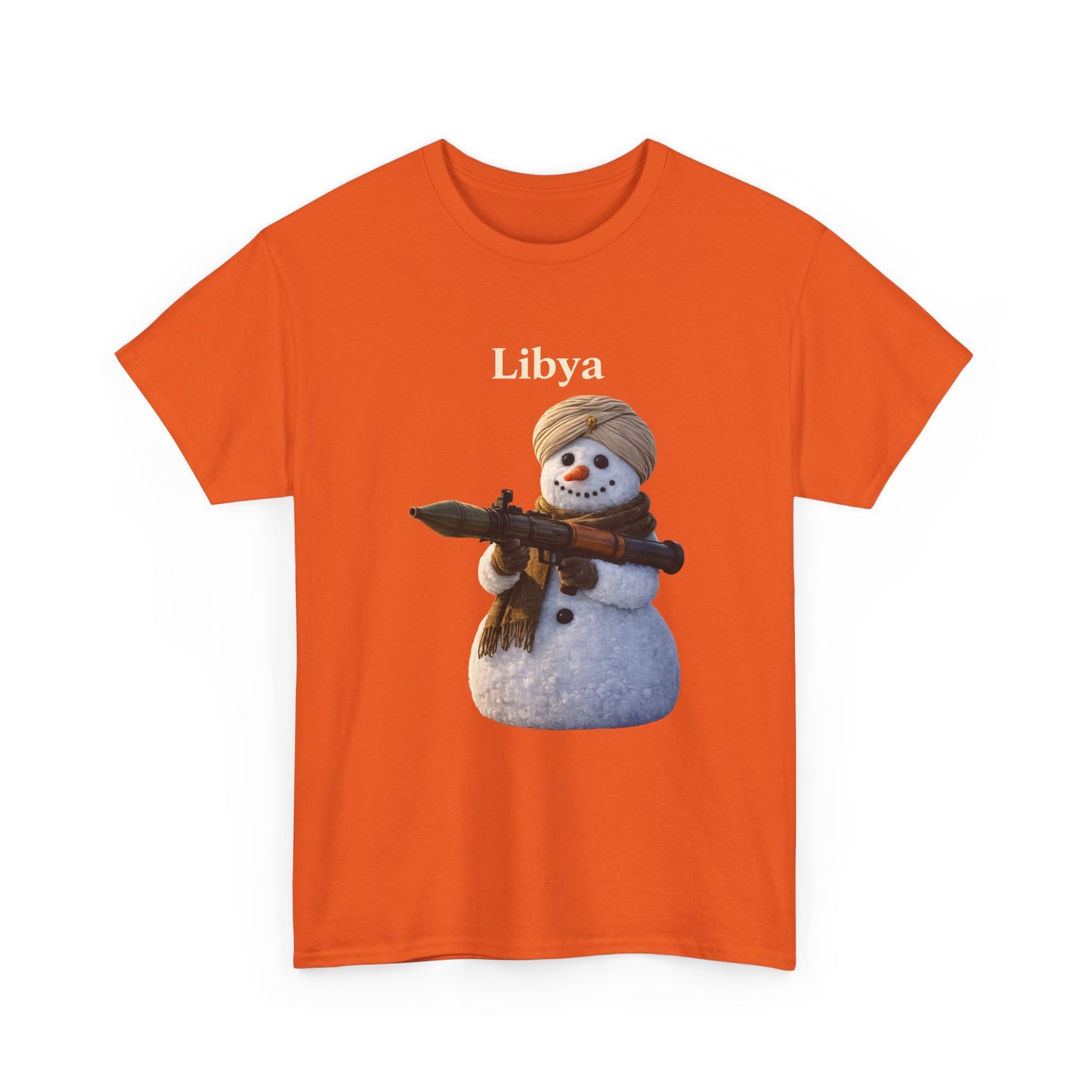 “From America to Libya” Cotton Tee