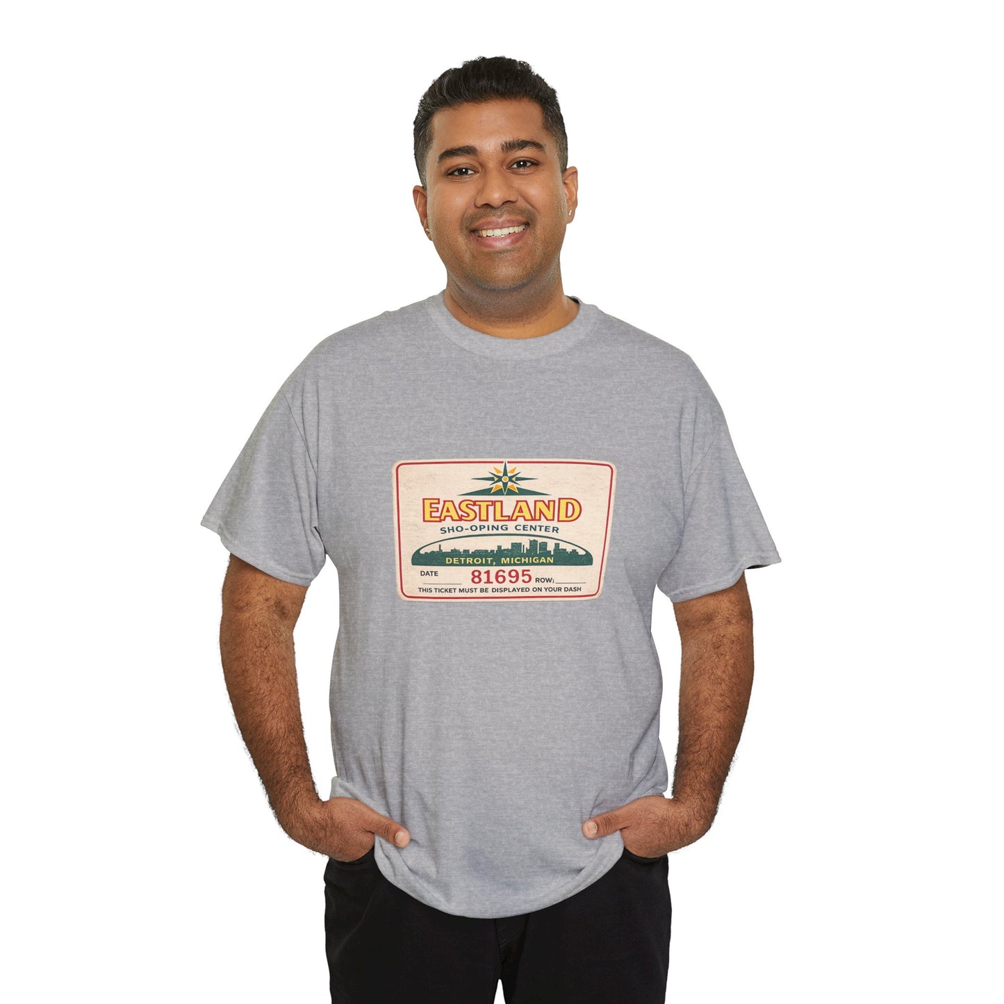 "EASTLAND MALL" Cotton Tee
