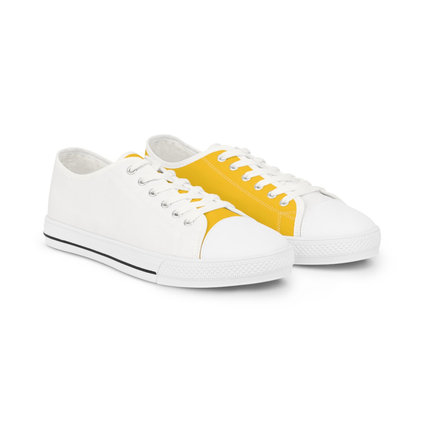 "Mayonnaise and Mustard" Men's Low Top Sneakers