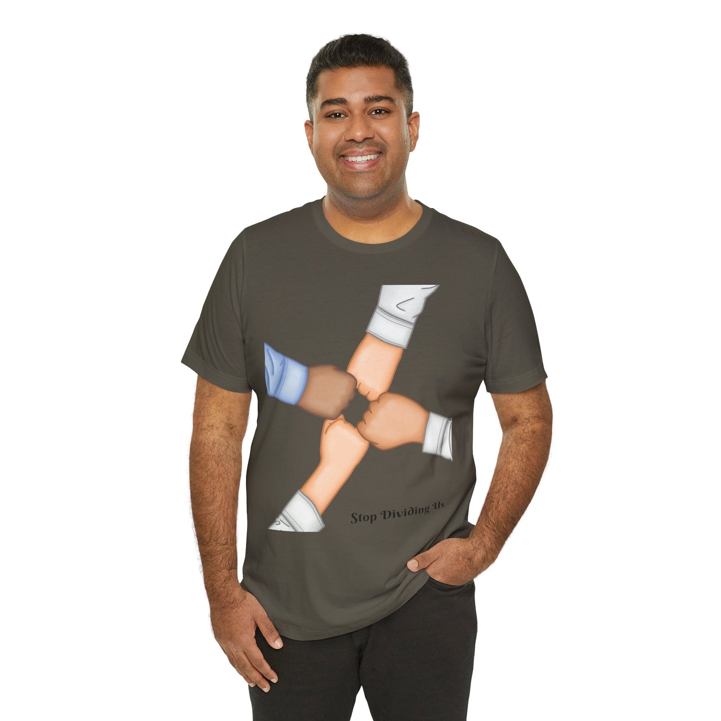 "United We Stand" Unisex Jersey Short Sleeve Tee