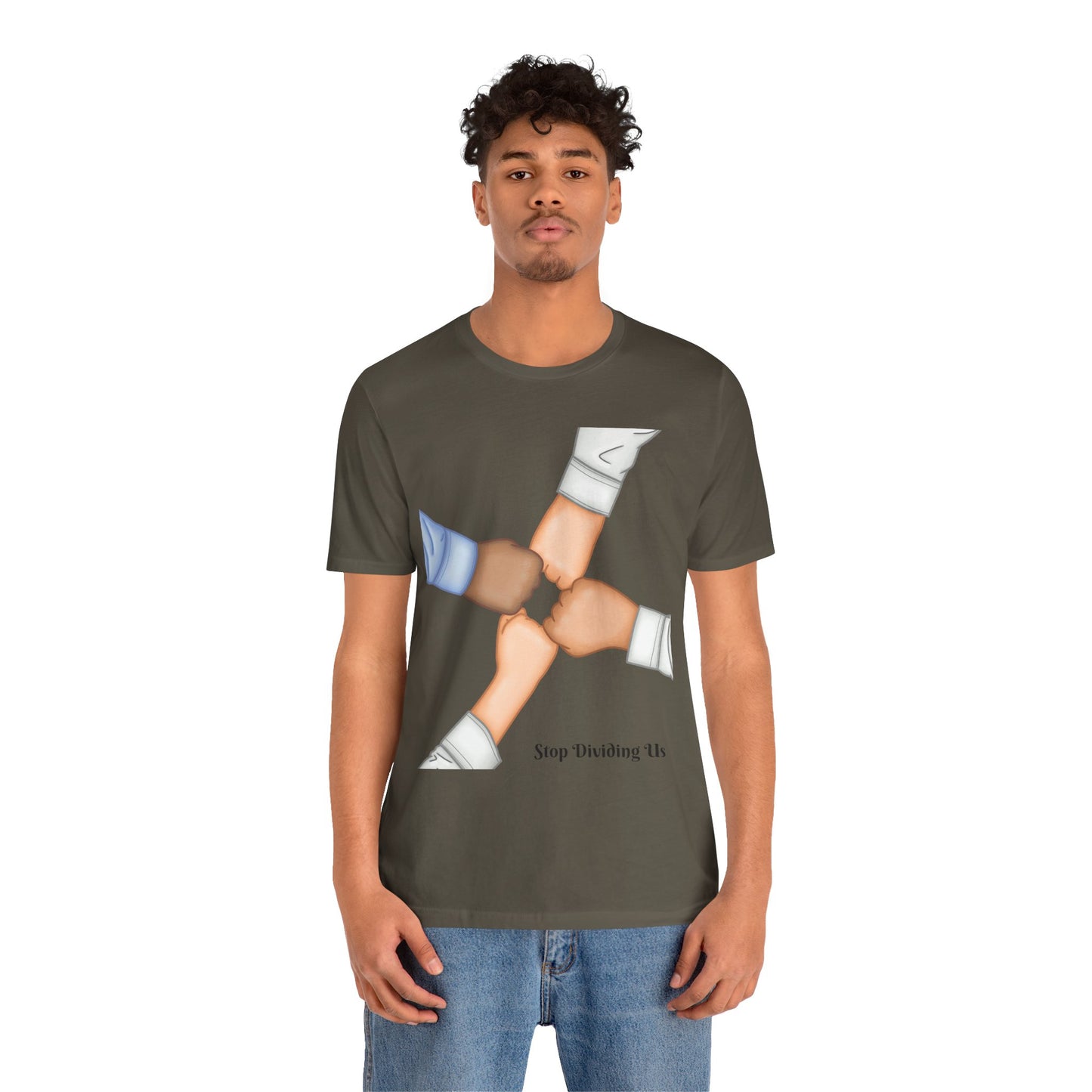 "United We Stand" Unisex Jersey Short Sleeve Tee