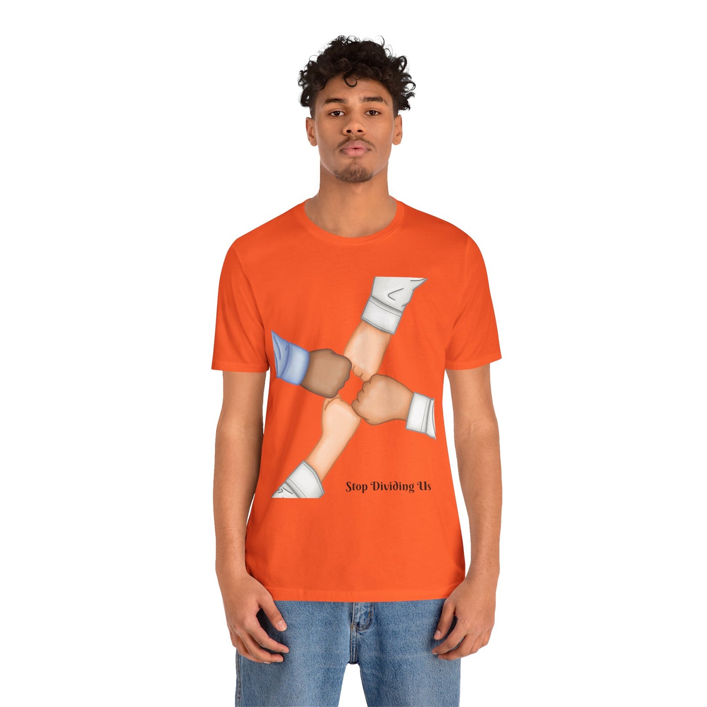 "United We Stand" Unisex Jersey Short Sleeve Tee