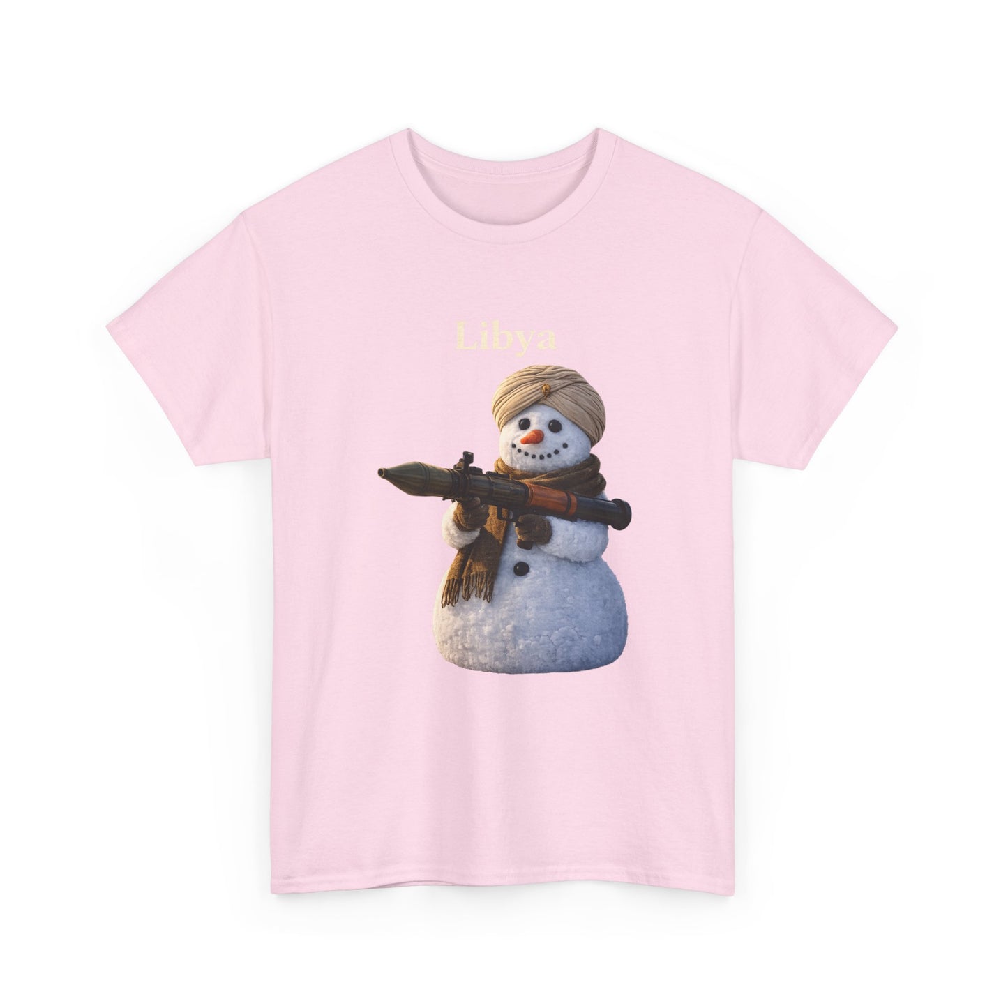 “From America to Libya” Cotton Tee