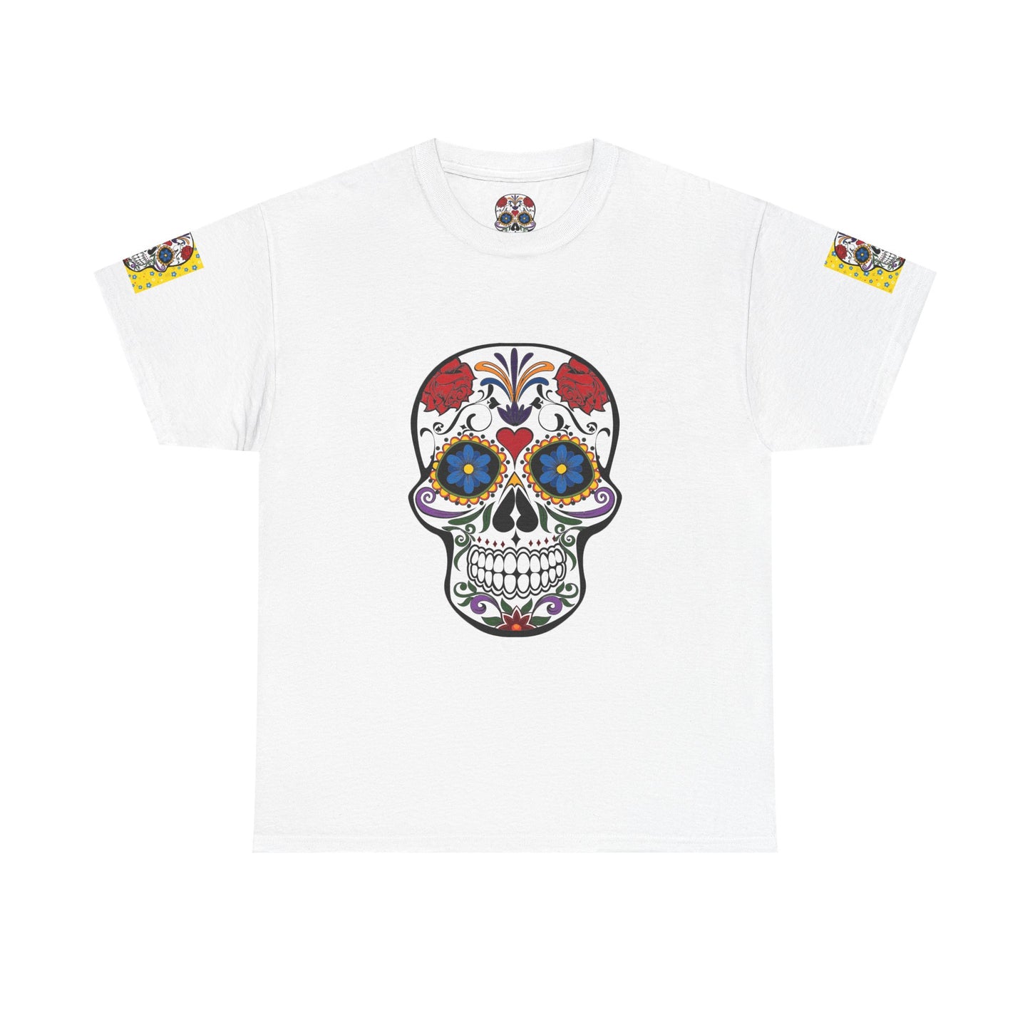 "Hawaiian Skull" Unisex Heavy Cotton Tee