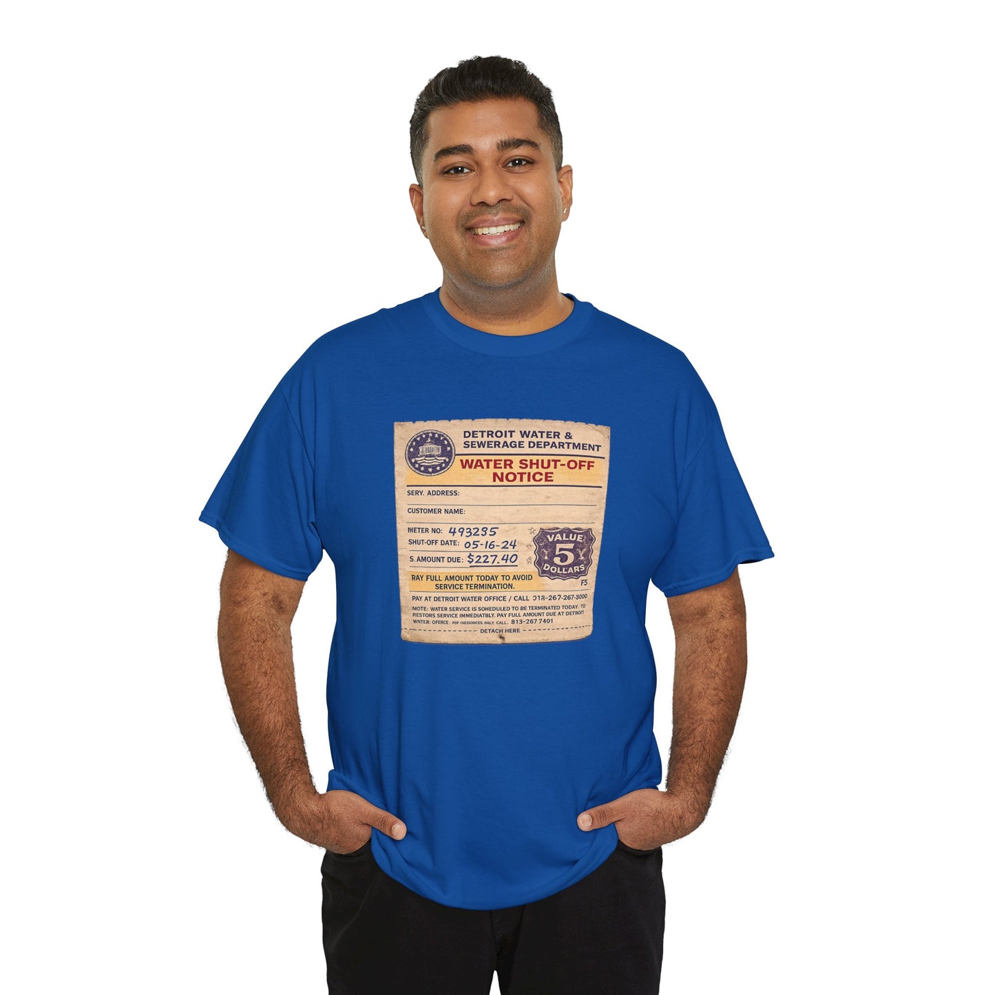 "WATER SHUT-OFF NOTICE" Tee
