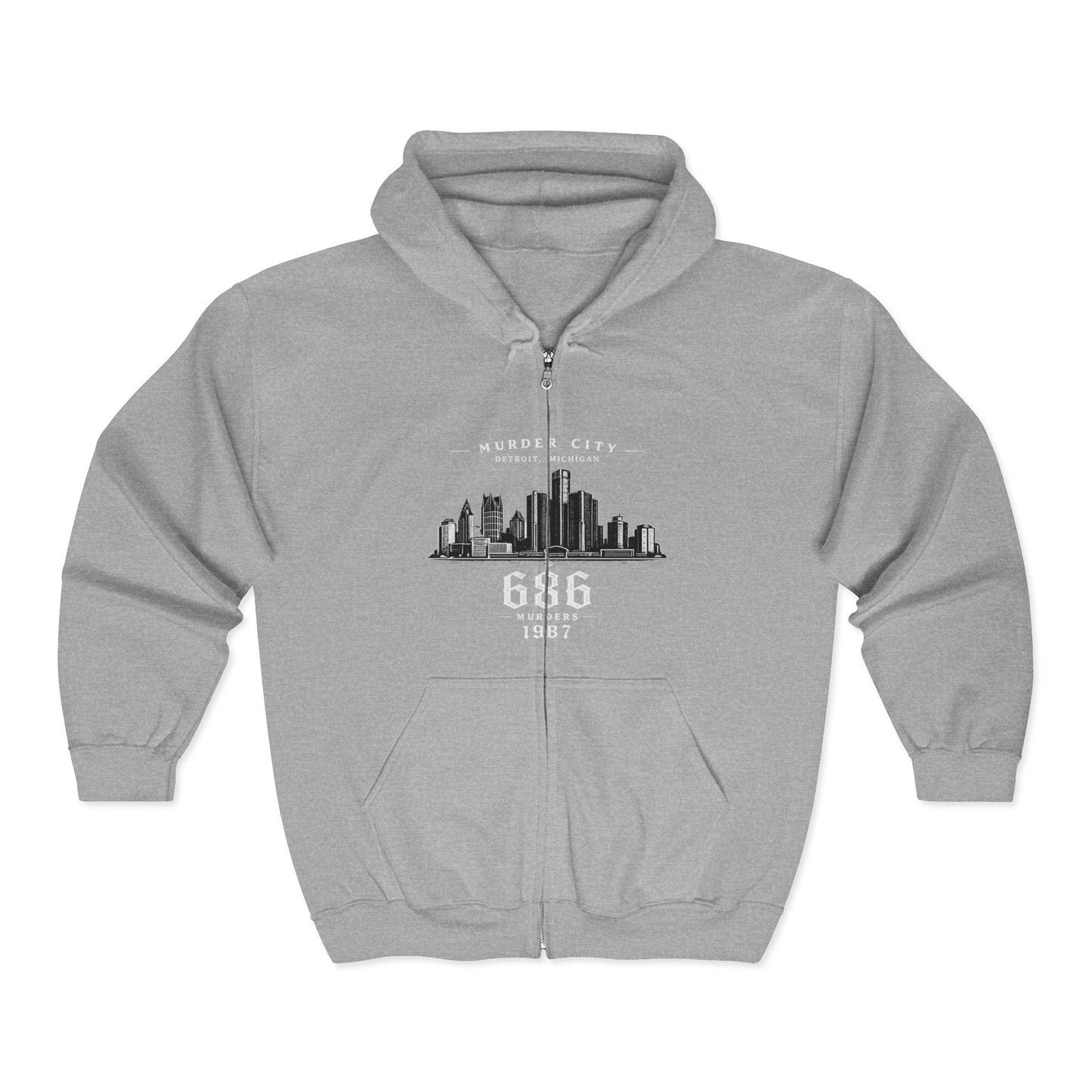"1987 COLLECTION" Heavy Blend™ Full Zip Hooded Sweatshirt
