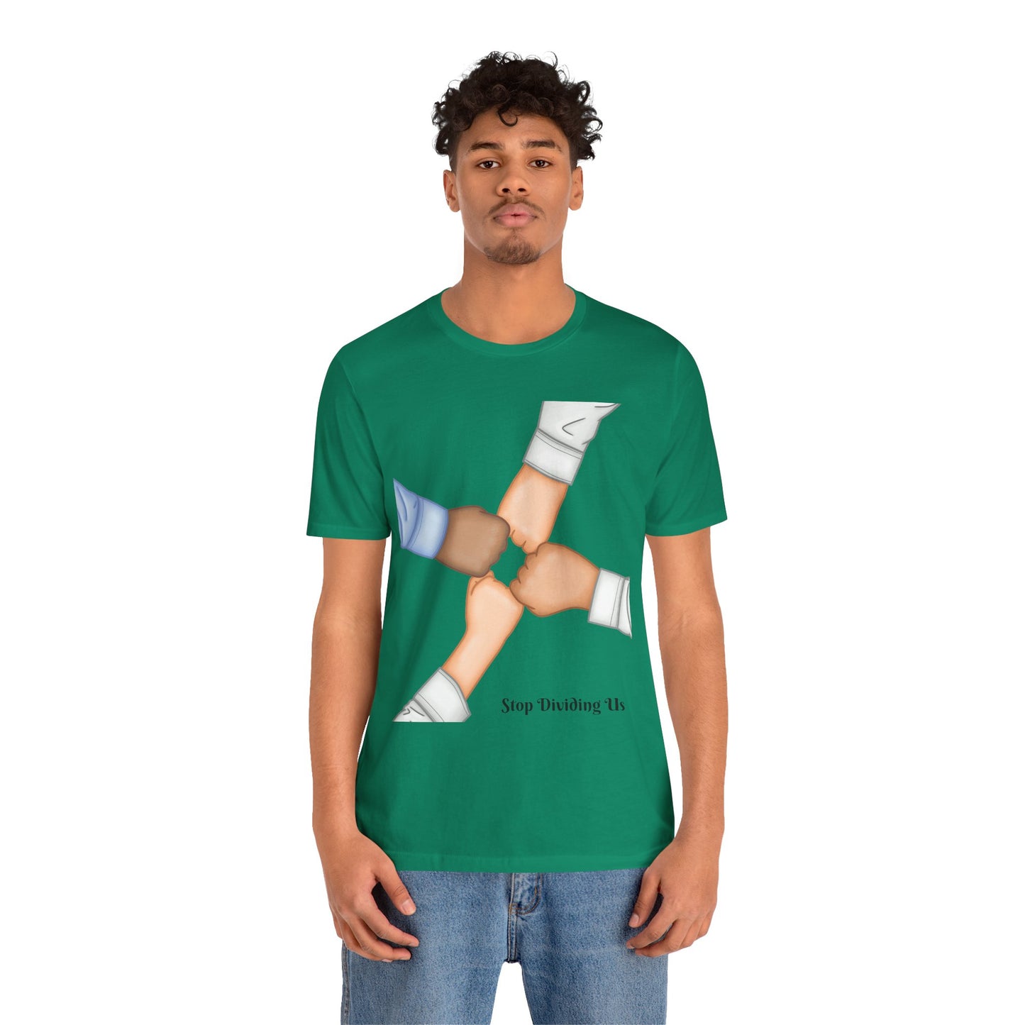 "United We Stand" Unisex Jersey Short Sleeve Tee