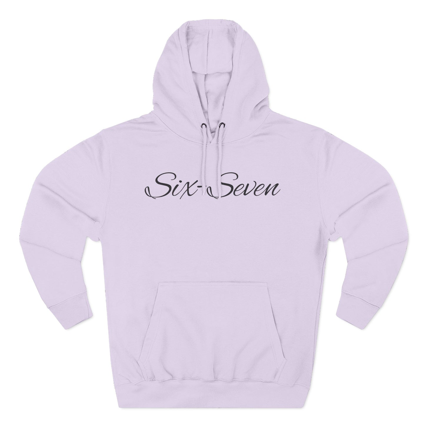 "Six-Seven" Three-Panel Fleece Hoodie
