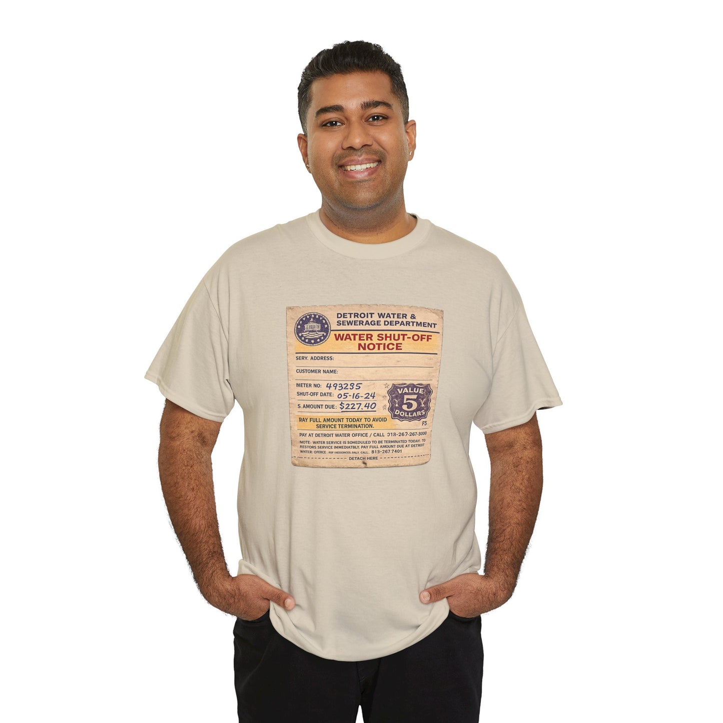 "WATER SHUT-OFF NOTICE" Tee