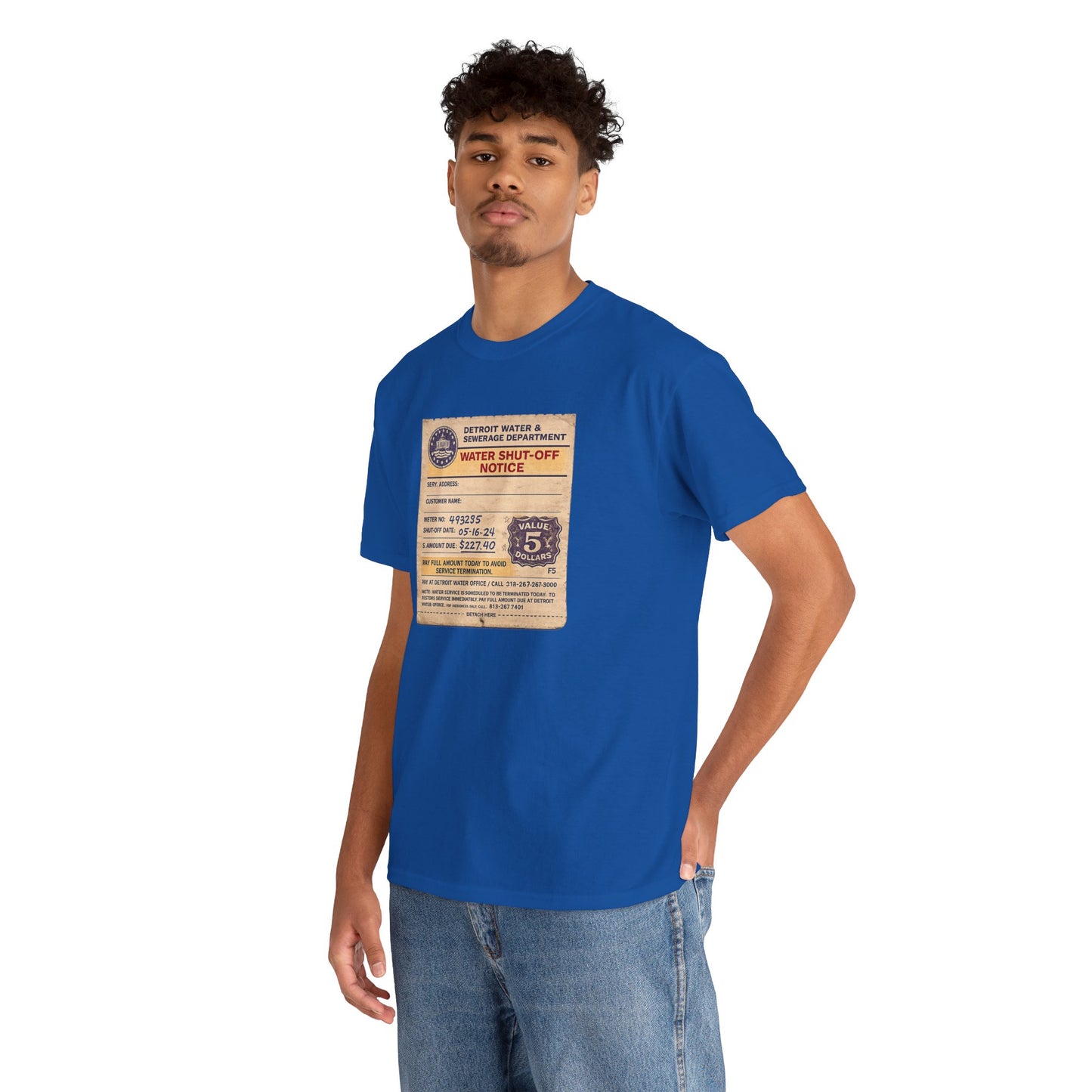 "WATER SHUT-OFF NOTICE" Tee