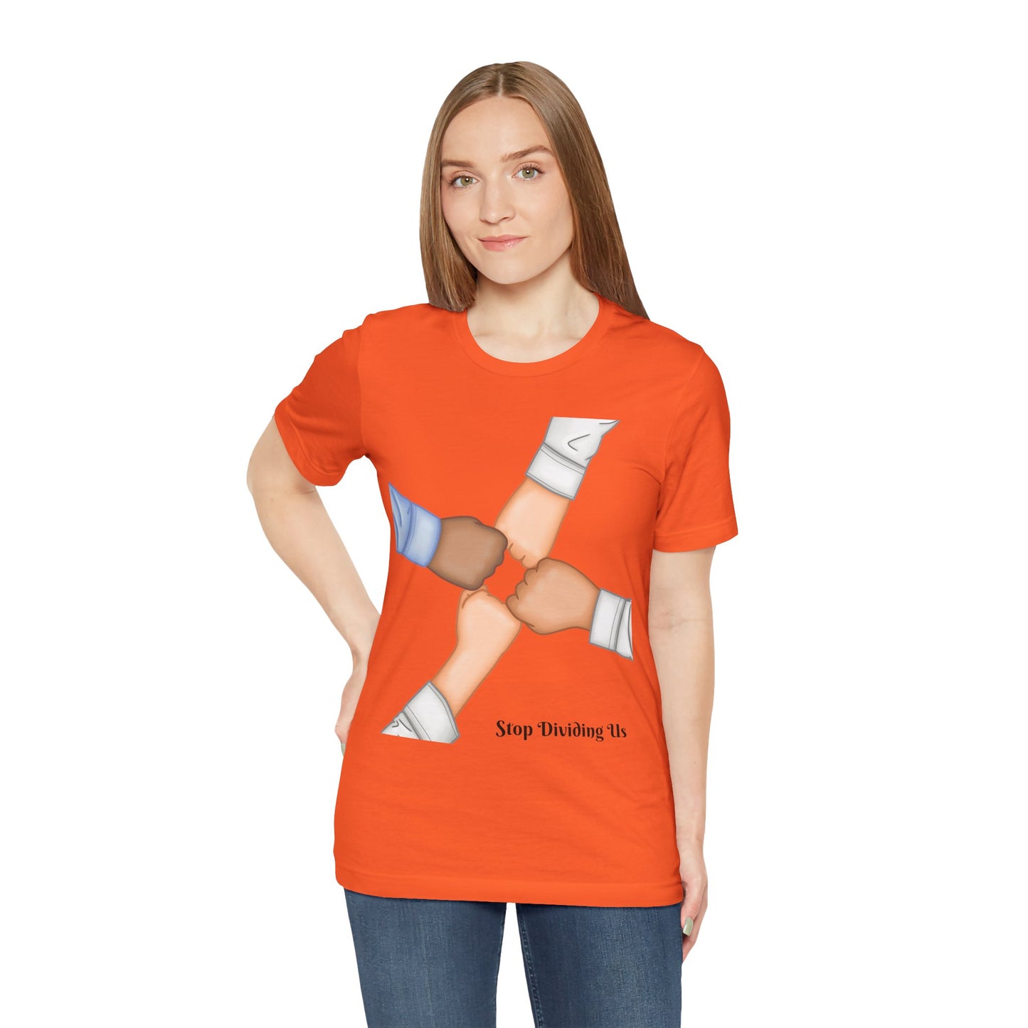 "United We Stand" Unisex Jersey Short Sleeve Tee