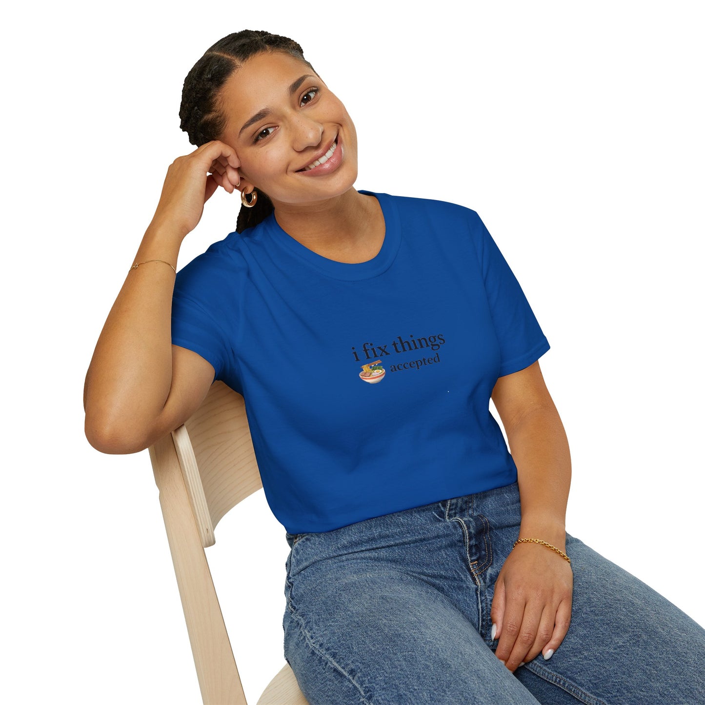 "Noodles Excepted." T-Shirt