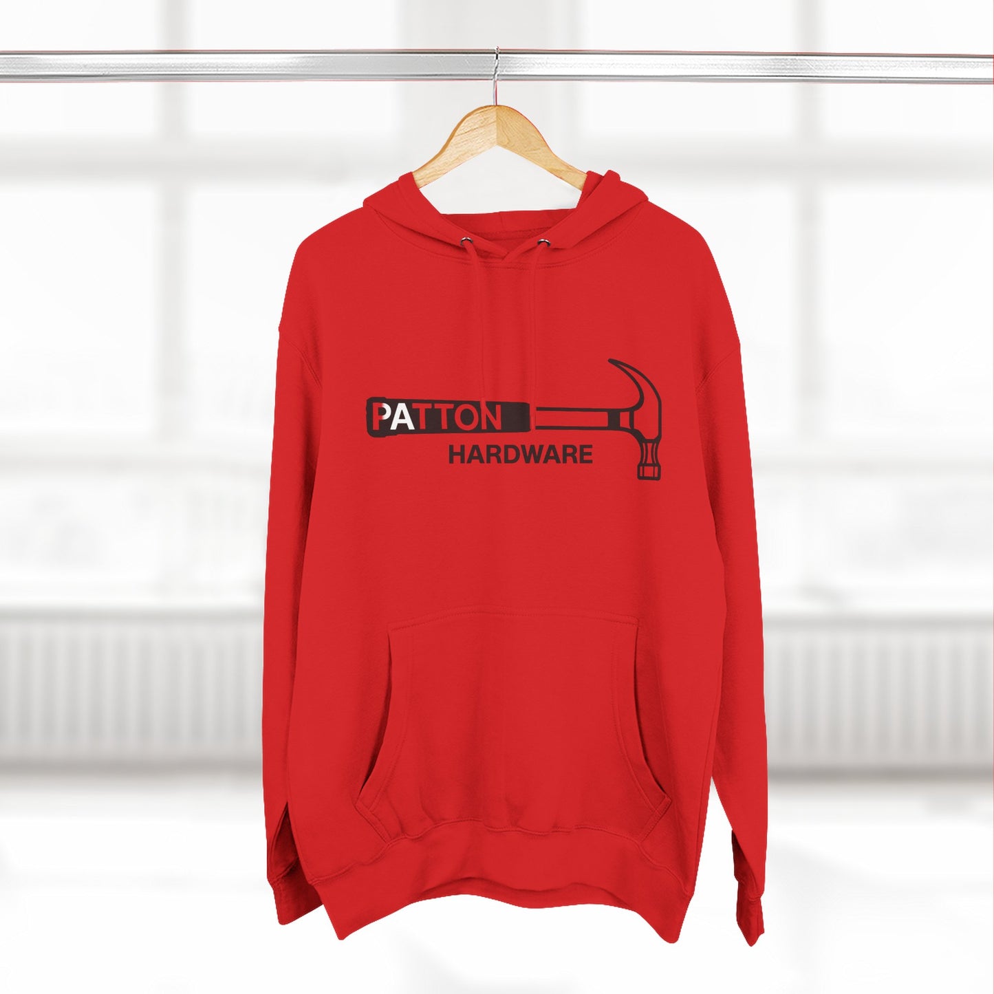 “Patton Hardware” Fleece Hoodie
