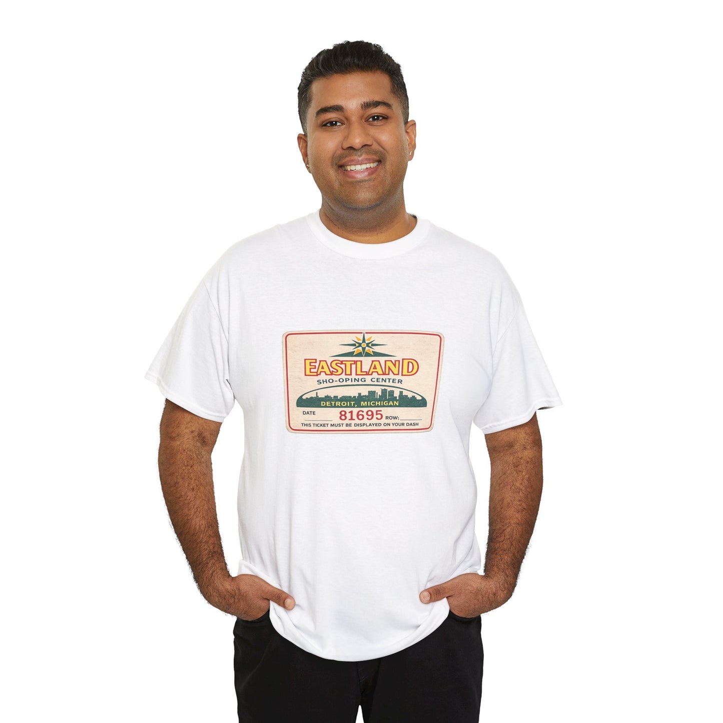 "EASTLAND MALL" Cotton Tee