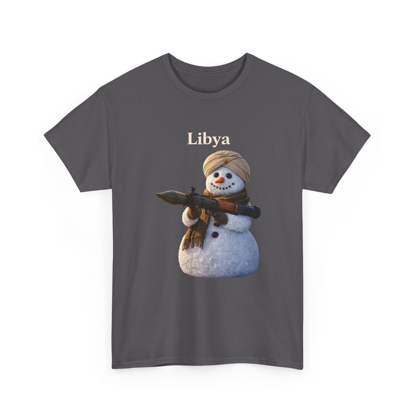 “From America to Libya” Cotton Tee