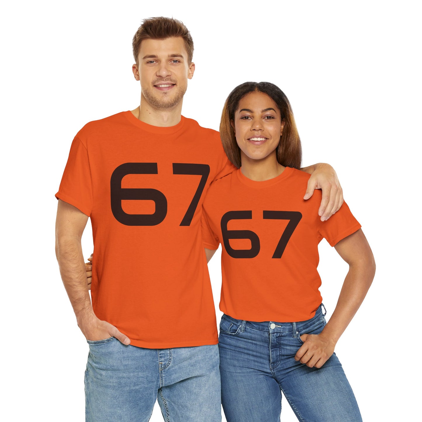 "6 7" Unisex Heavy Cotton Tee