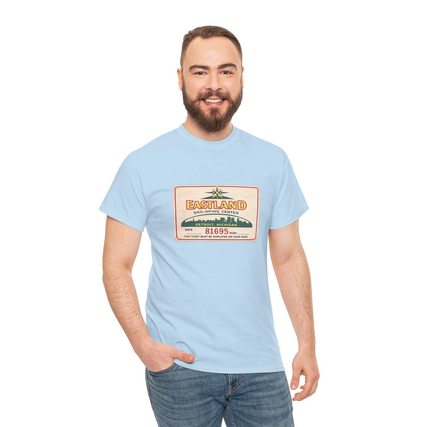 "EASTLAND MALL" Cotton Tee