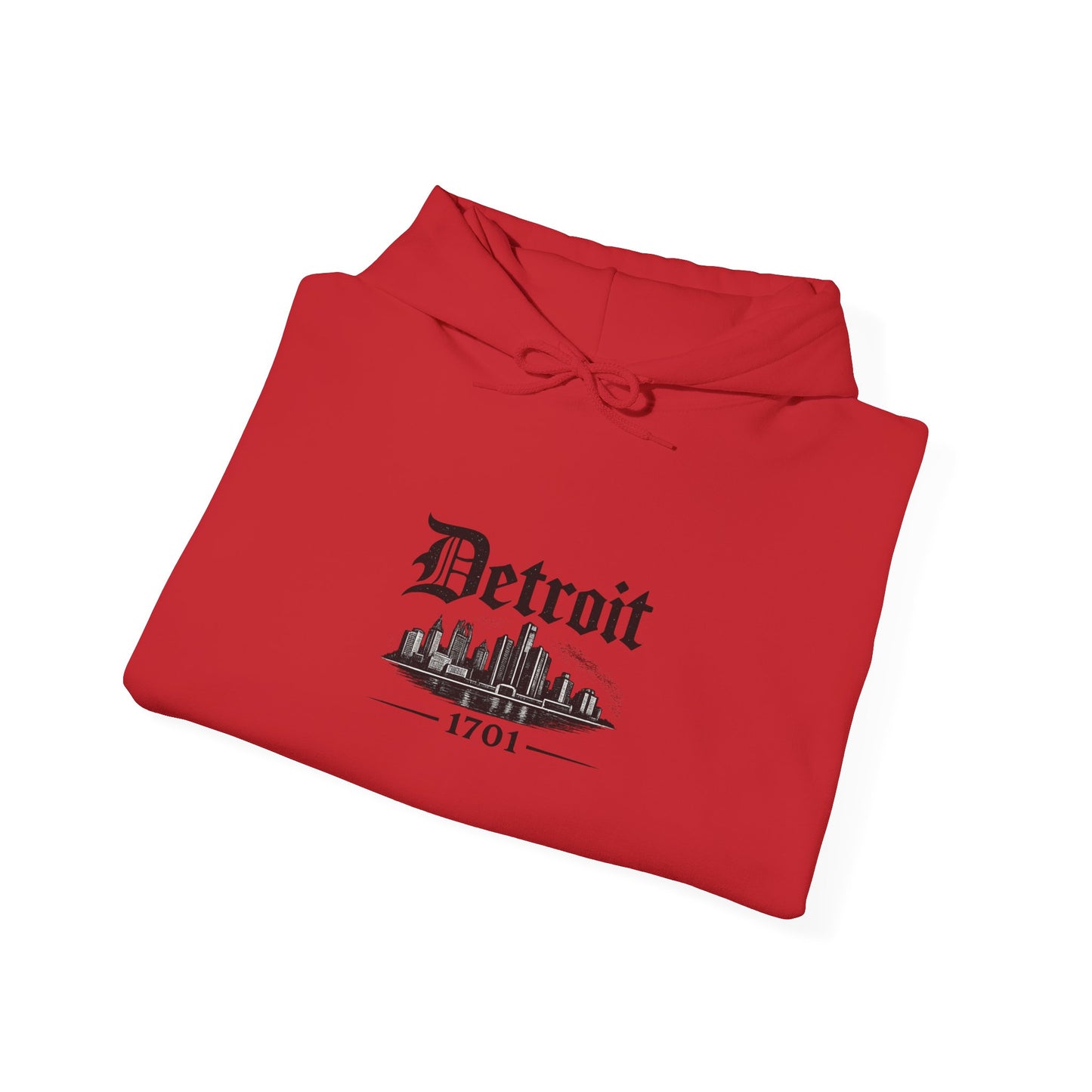 "DETROIT 1701 – STILL HERE" Hooded Sweatshirt