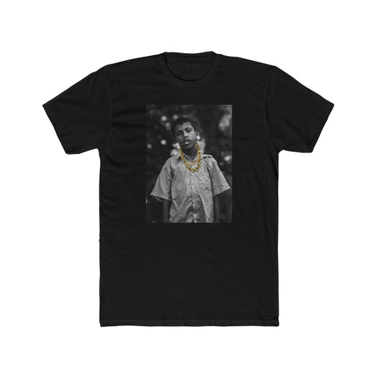 Black "Lil Deals" Men's Cotton Crew Tee