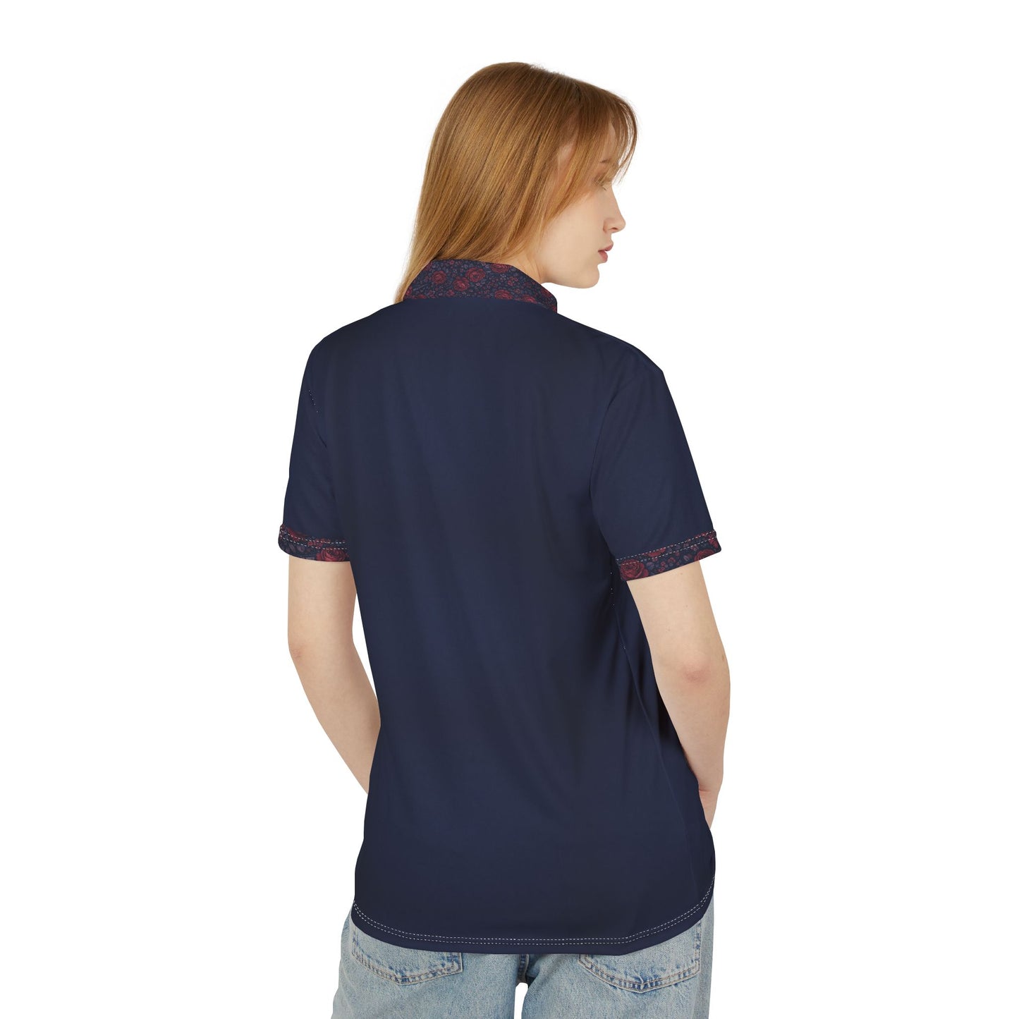"Roses & Guns" Polo Shirt