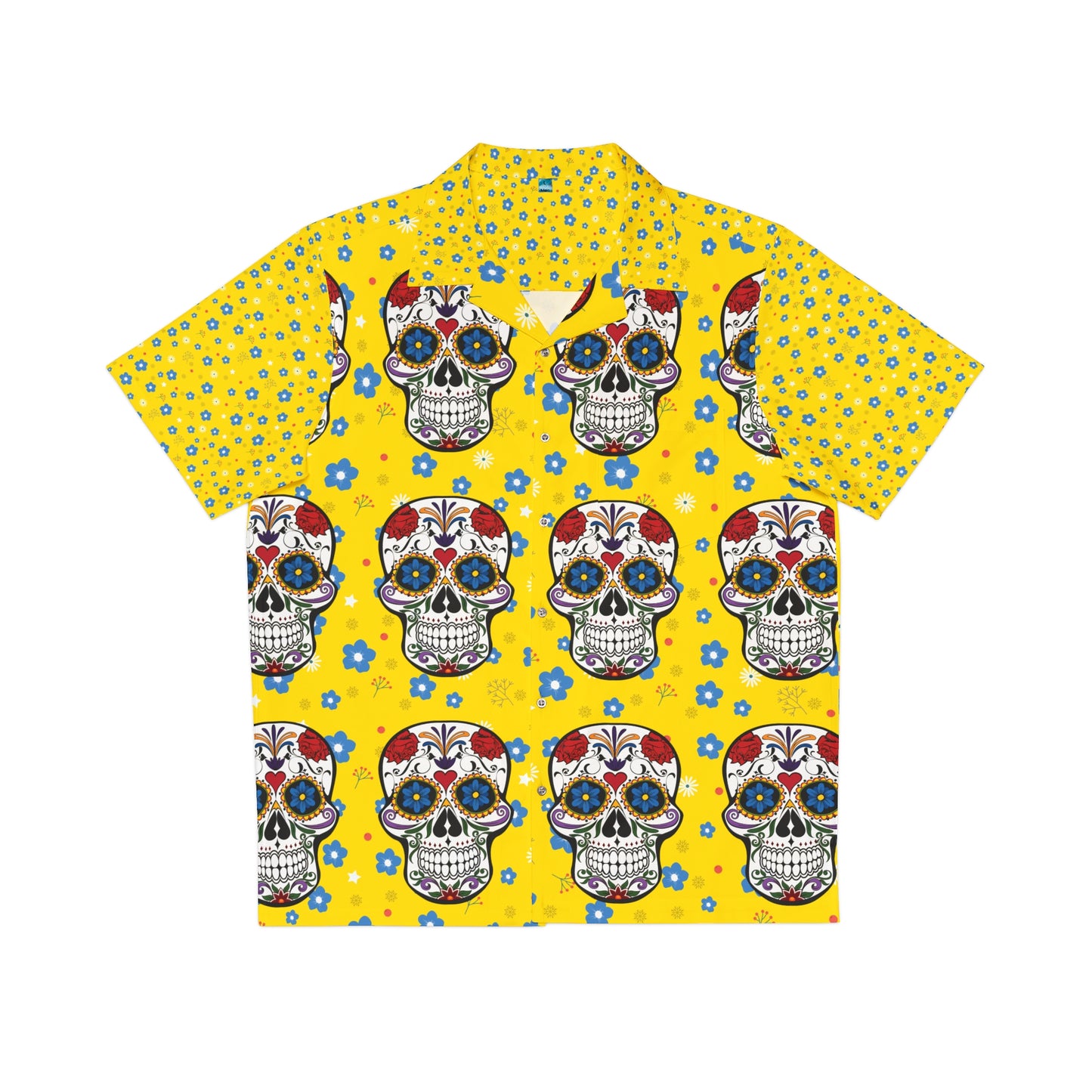 "Hawaiian Skull" Men's Shirt