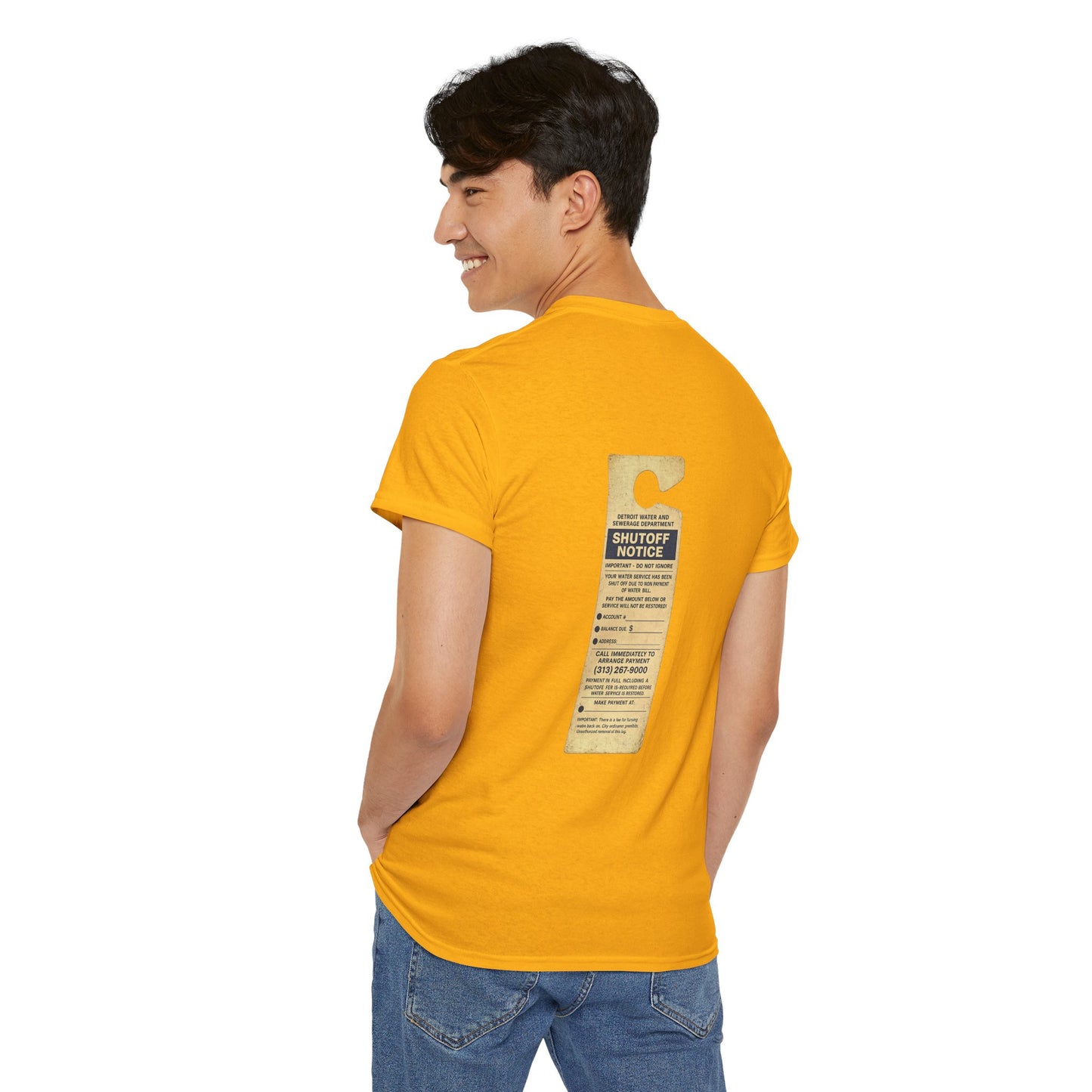 "WATER SHUT-OFF NOTICE" Tee
