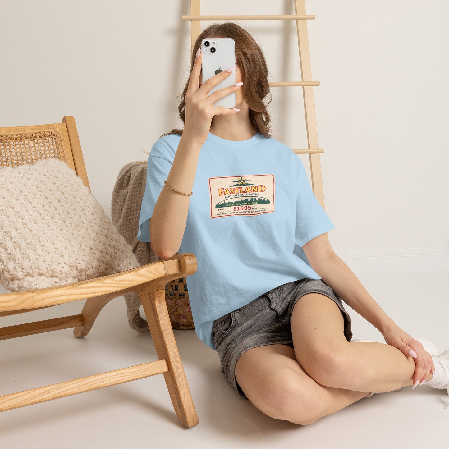 "EASTLAND MALL" Cotton Tee