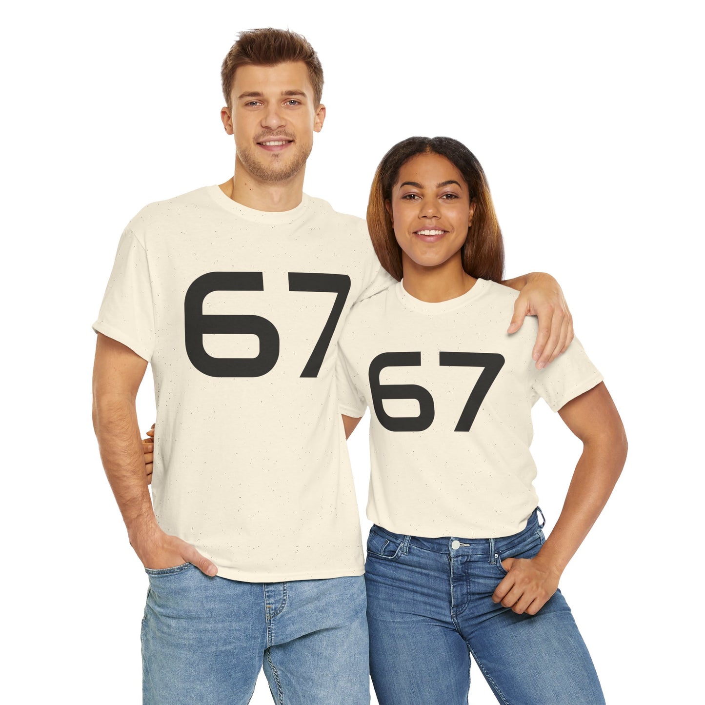 "6 7" Unisex Heavy Cotton Tee