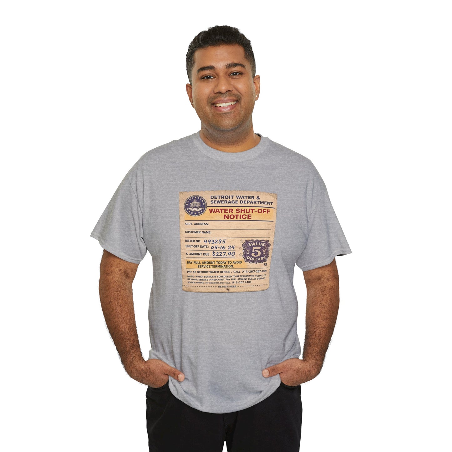 "WATER SHUT-OFF NOTICE" Tee